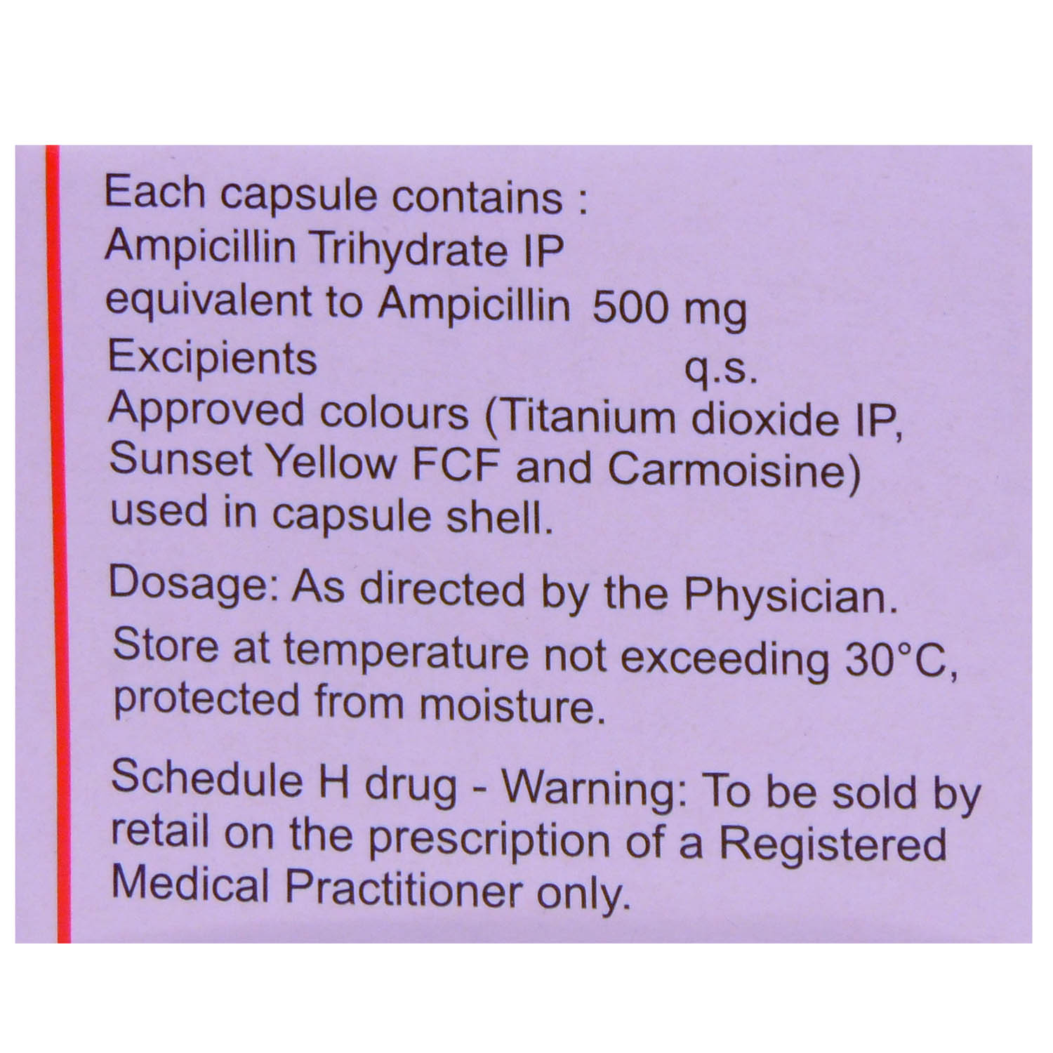 Roscillin 500 Capsule 8's, Pack of 8 CAPSULES Roscillin 500 Capsule 8's, Pack of 8 CAPSULES