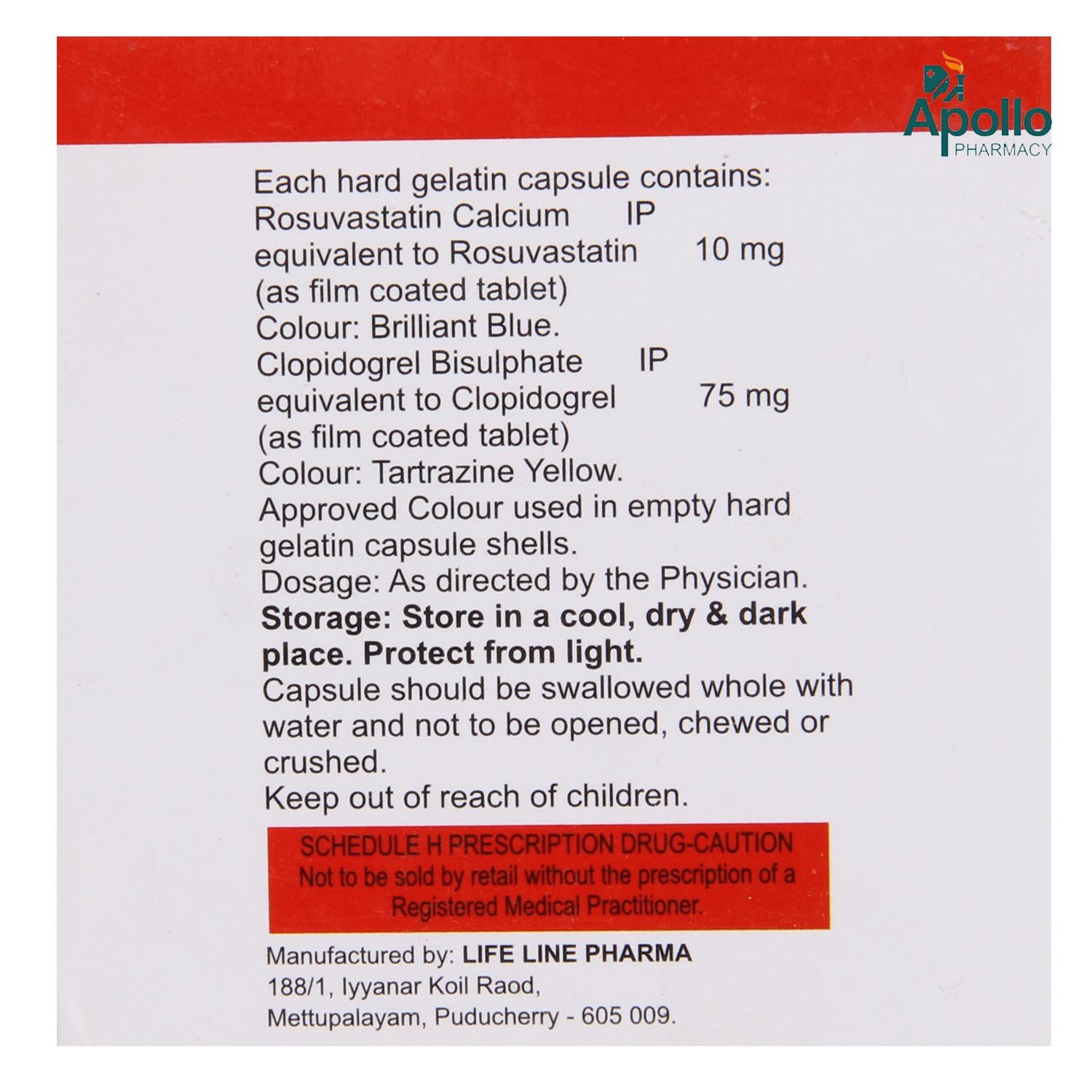 Rosbest C 10 Capsule 10's, Pack of 10 Rosbest C 10 Capsule 10's, Pack of 10