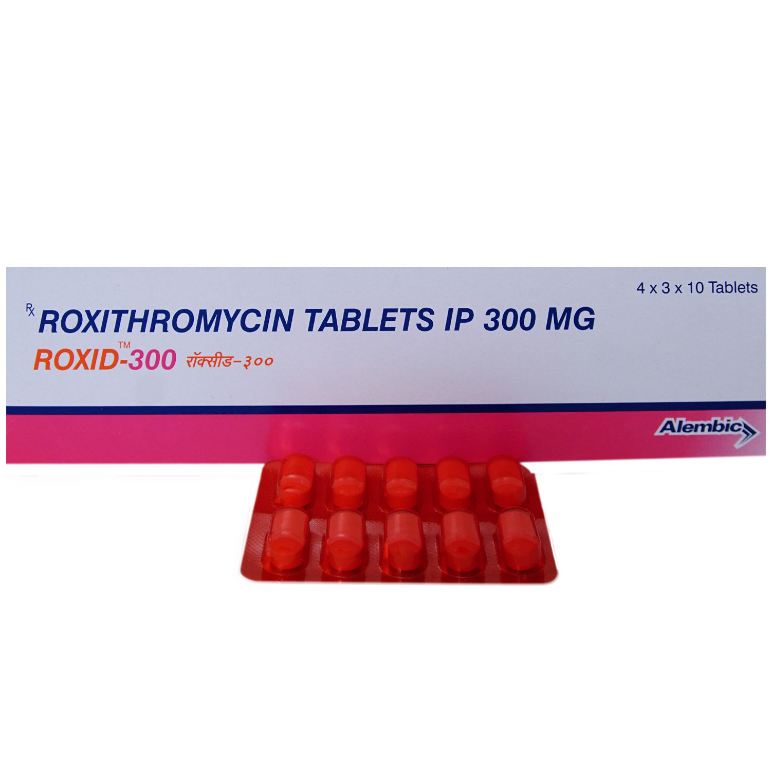 Roxid 300 Tablet 10's, Pack of 10 TABLETS Roxid 300 Tablet 10's, Pack of 10 TABLETS