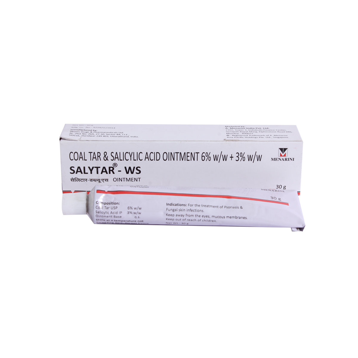 Salytar WS Ointment 30 gm, Pack of 1 OINTMENT Salytar WS Ointment 30 gm, Pack of 1 OINTMENT