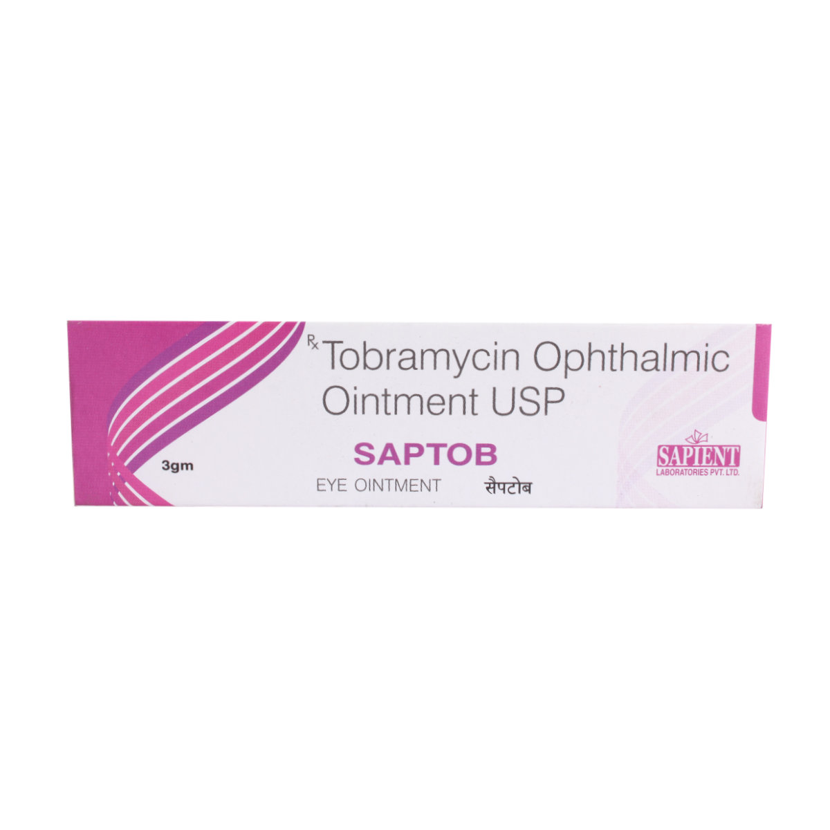 Saptob Eye Ointment 3 gm, Pack of 1 Ointment Saptob Eye Ointment 3 gm, Pack of 1 Ointment