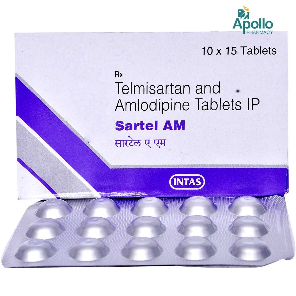 Sartel AM Tablet 15's, Pack of 15 Sartel AM Tablet 15's, Pack of 15