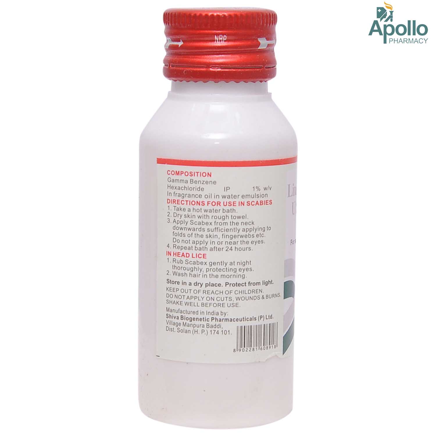 Scabex Lotion 50 ml, Pack of 1 LOTION Scabex Lotion 50 ml, Pack of 1 LOTION