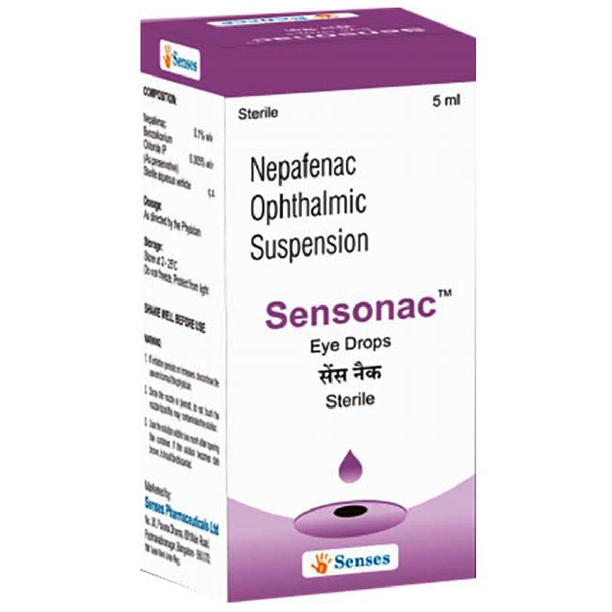 Sensonac Eye Drops 5 ml, Pack of 1 EYE DROPS Sensonac Eye Drops 5 ml, Pack of 1 EYE DROPS