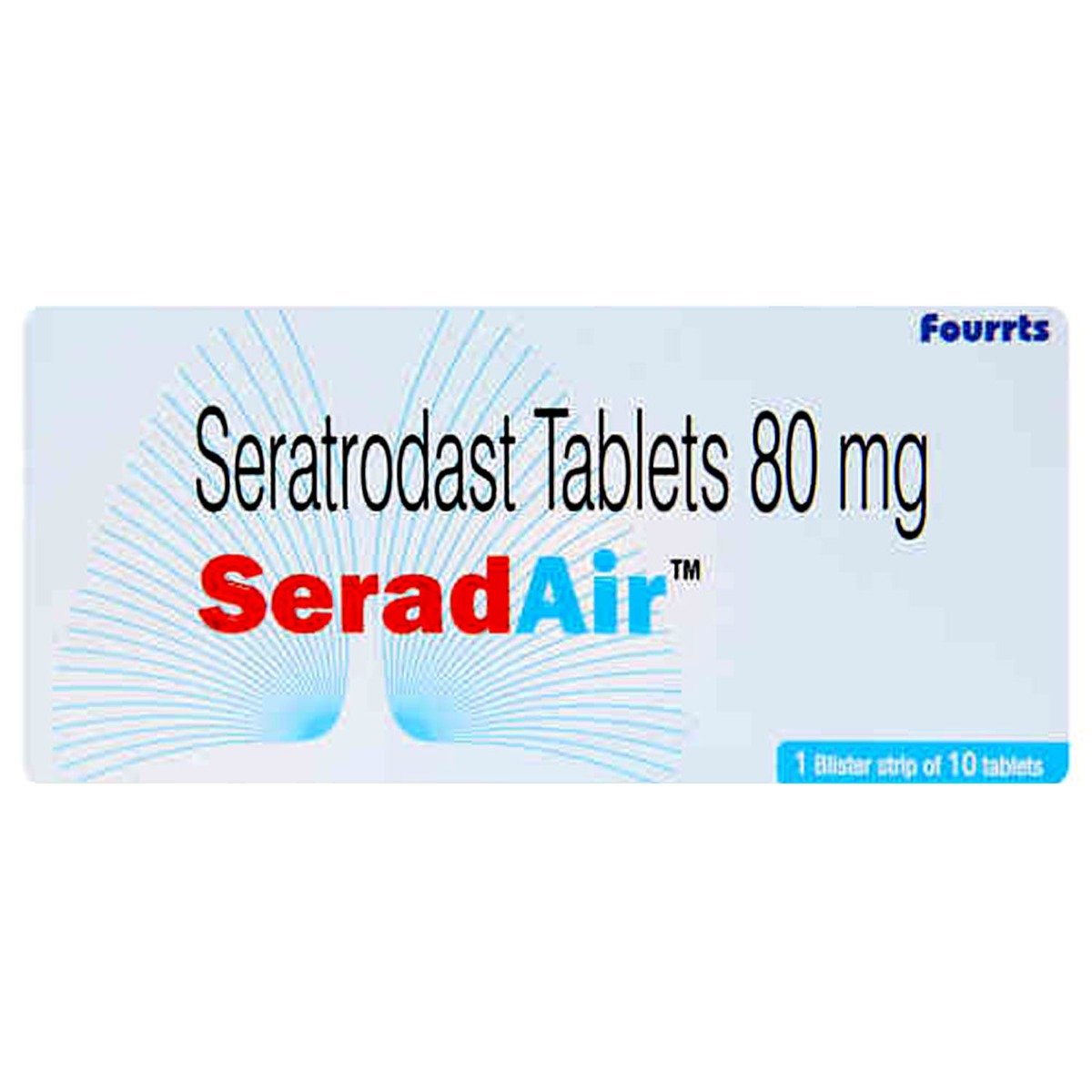 Seradair Tablet 10's, Pack of 10 TABLETS Seradair Tablet 10's, Pack of 10 TABLETS