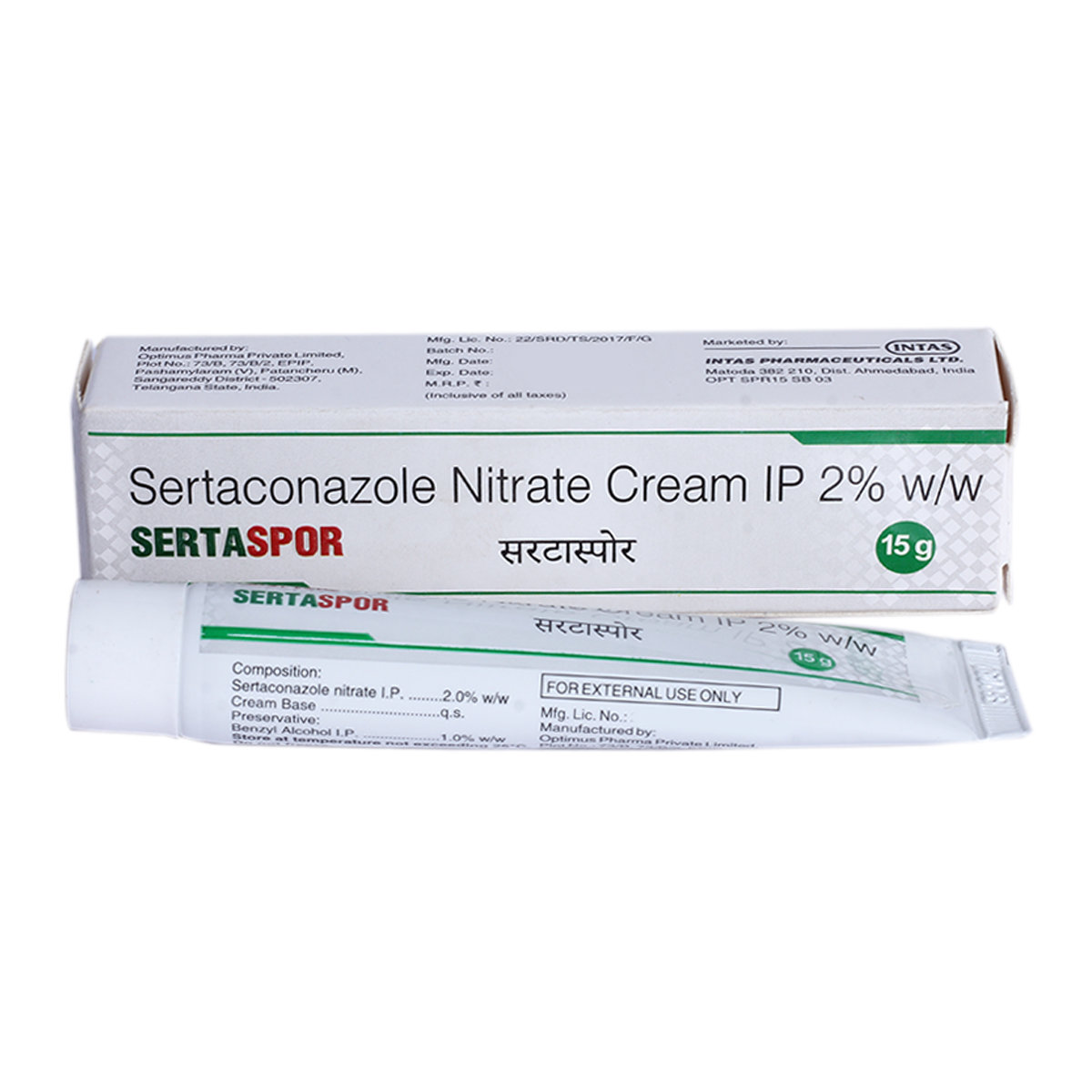 Sertaspor Cream 15 gm, Pack of 1 CREAM Sertaspor Cream 15 gm, Pack of 1 CREAM