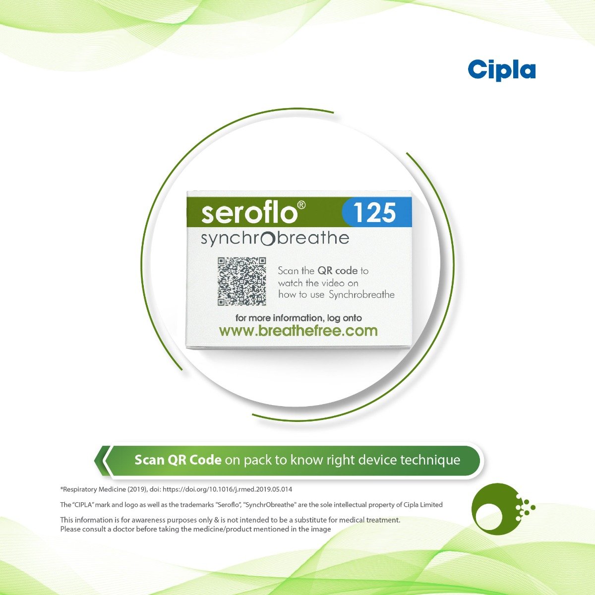 Seroflo 125 Synchrobreathe 120 mdi, Pack of 1 Seroflo 125 Synchrobreathe 120 mdi, Pack of 1