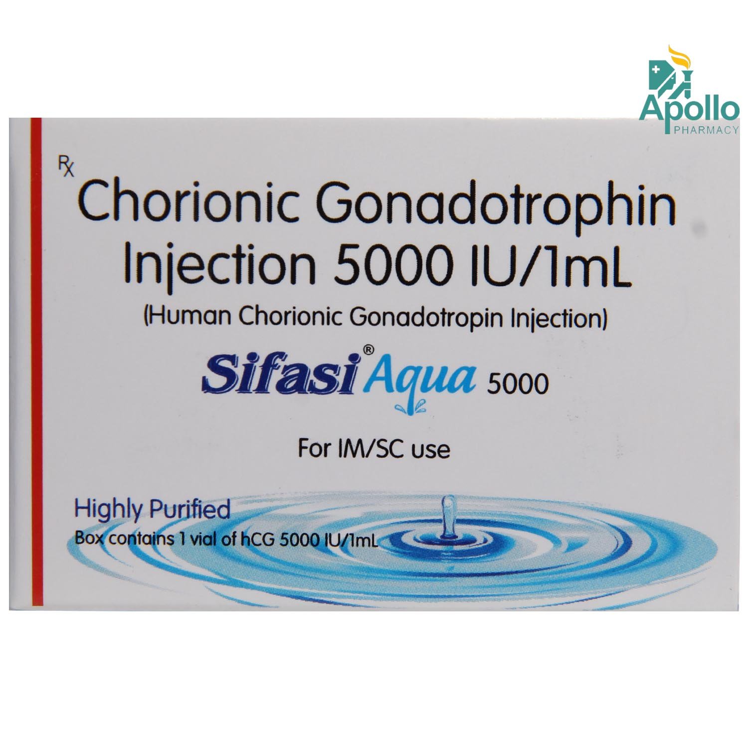 Sifasi Aqua 5000 Injection 1 ml, Pack of 1 INJECTION Sifasi Aqua 5000 Injection 1 ml, Pack of 1 INJECTION