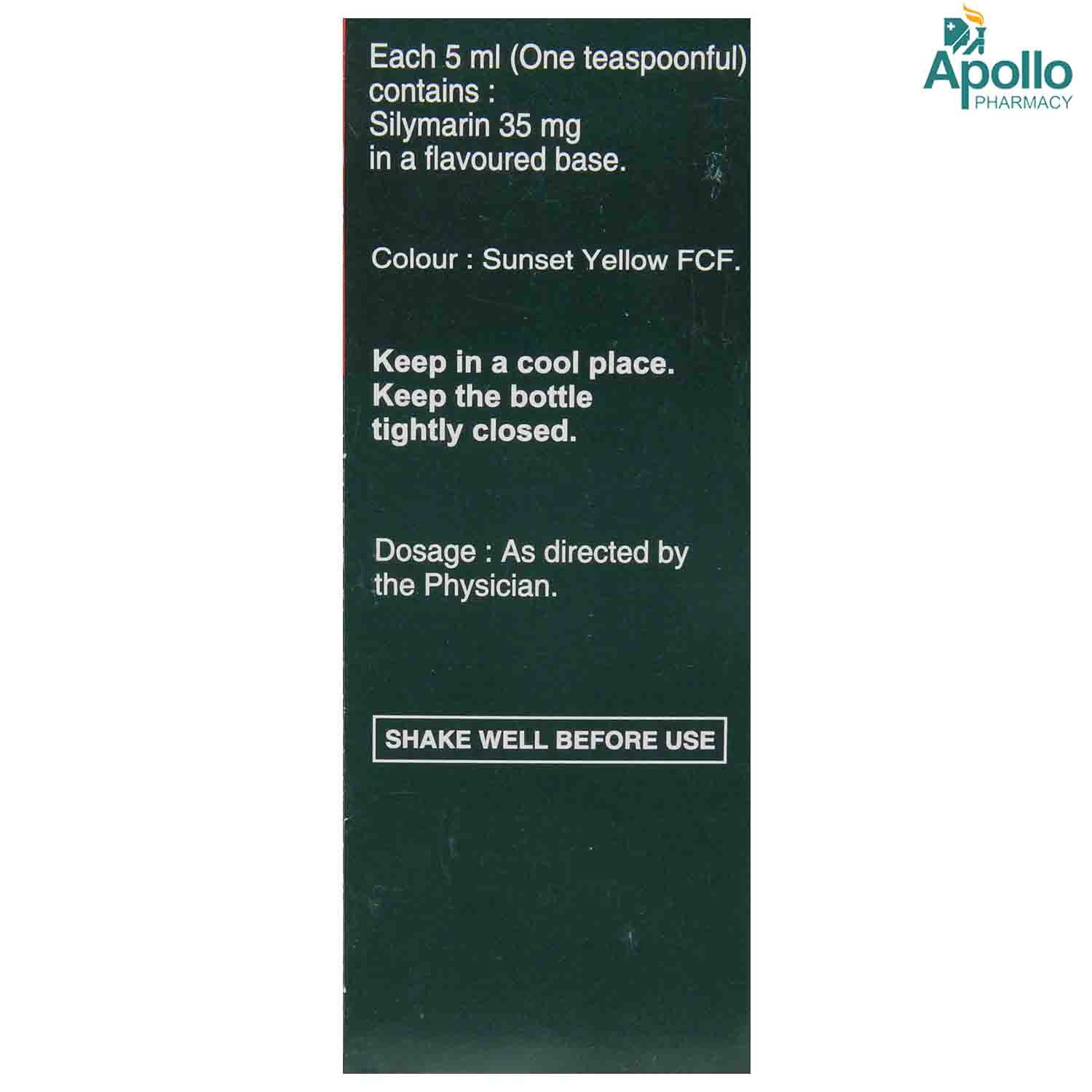 Silybon Syrup 100 ml, Pack of 1 Syrup Silybon Syrup 100 ml, Pack of 1 Syrup