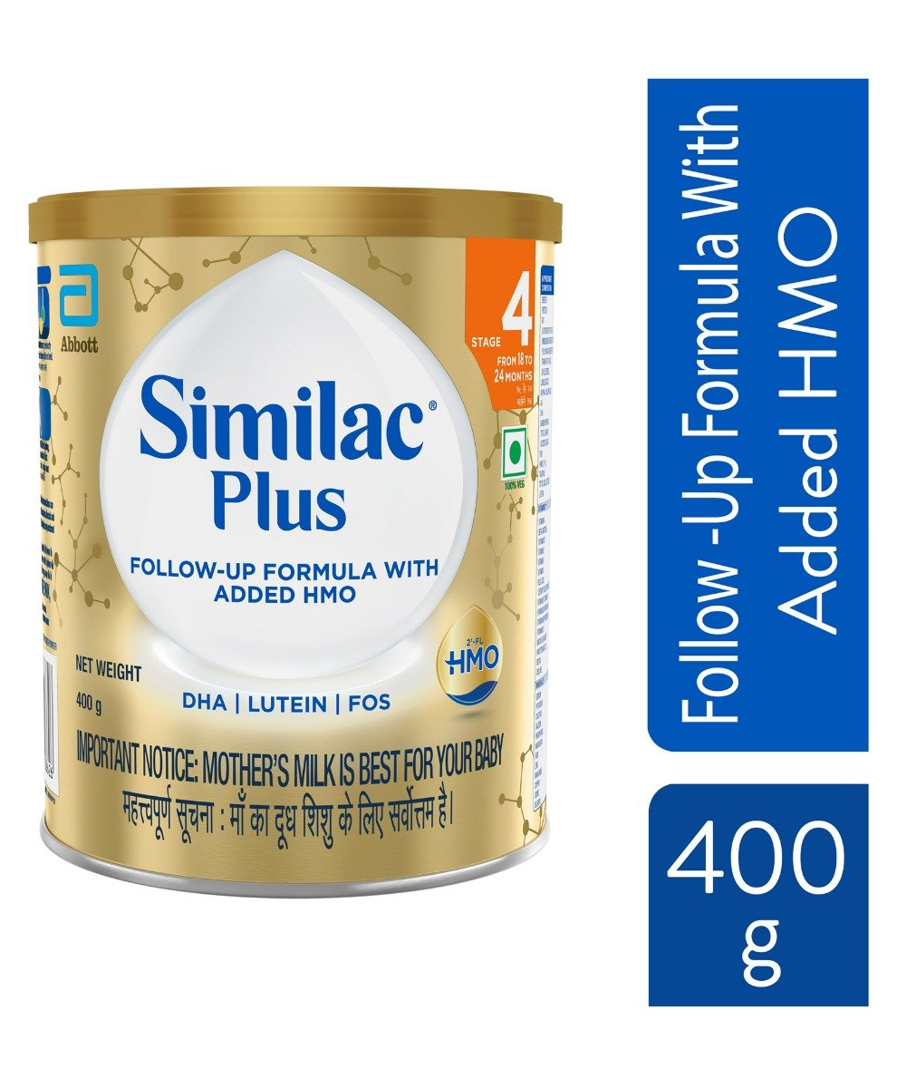 Similac Plus Follow-Up Formula Stage 4 Powder, 400 gm, Pack of 1 Similac Plus Follow-Up Formula Stage 4 Powder, 400 gm, Pack of 1