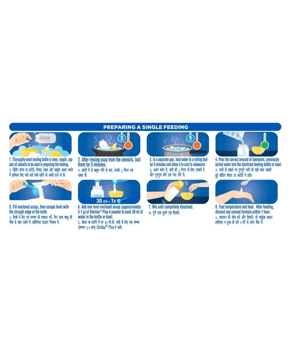 Similac Plus Follow-Up Formula Stage 4 Powder, 400 gm, Pack of 1 Similac Plus Follow-Up Formula Stage 4 Powder, 400 gm, Pack of 1