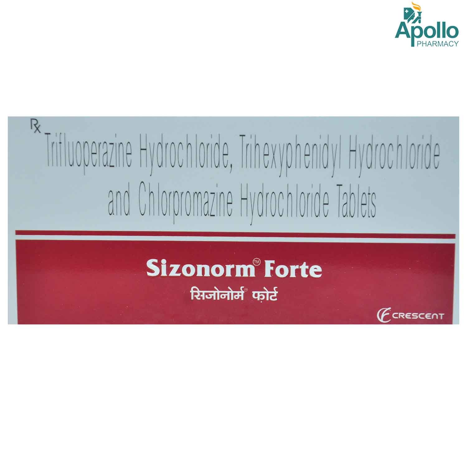 Sizonorm Forte Tablet 10's, Pack of 10 TabletS Sizonorm Forte Tablet 10's, Pack of 10 TabletS
