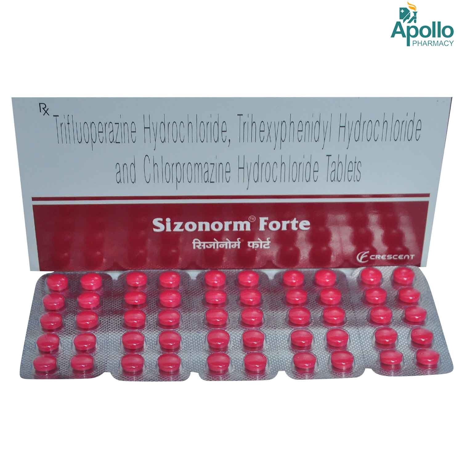 Sizonorm Forte Tablet 10's, Pack of 10 TabletS Sizonorm Forte Tablet 10's, Pack of 10 TabletS