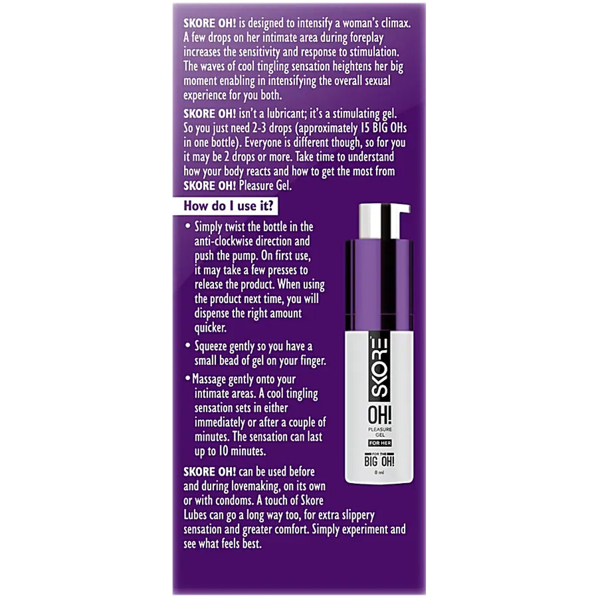 Skore Oh! Pleasure Gel for Women, 15 ml, Pack of 1 Skore Oh! Pleasure Gel for Women, 15 ml, Pack of 1