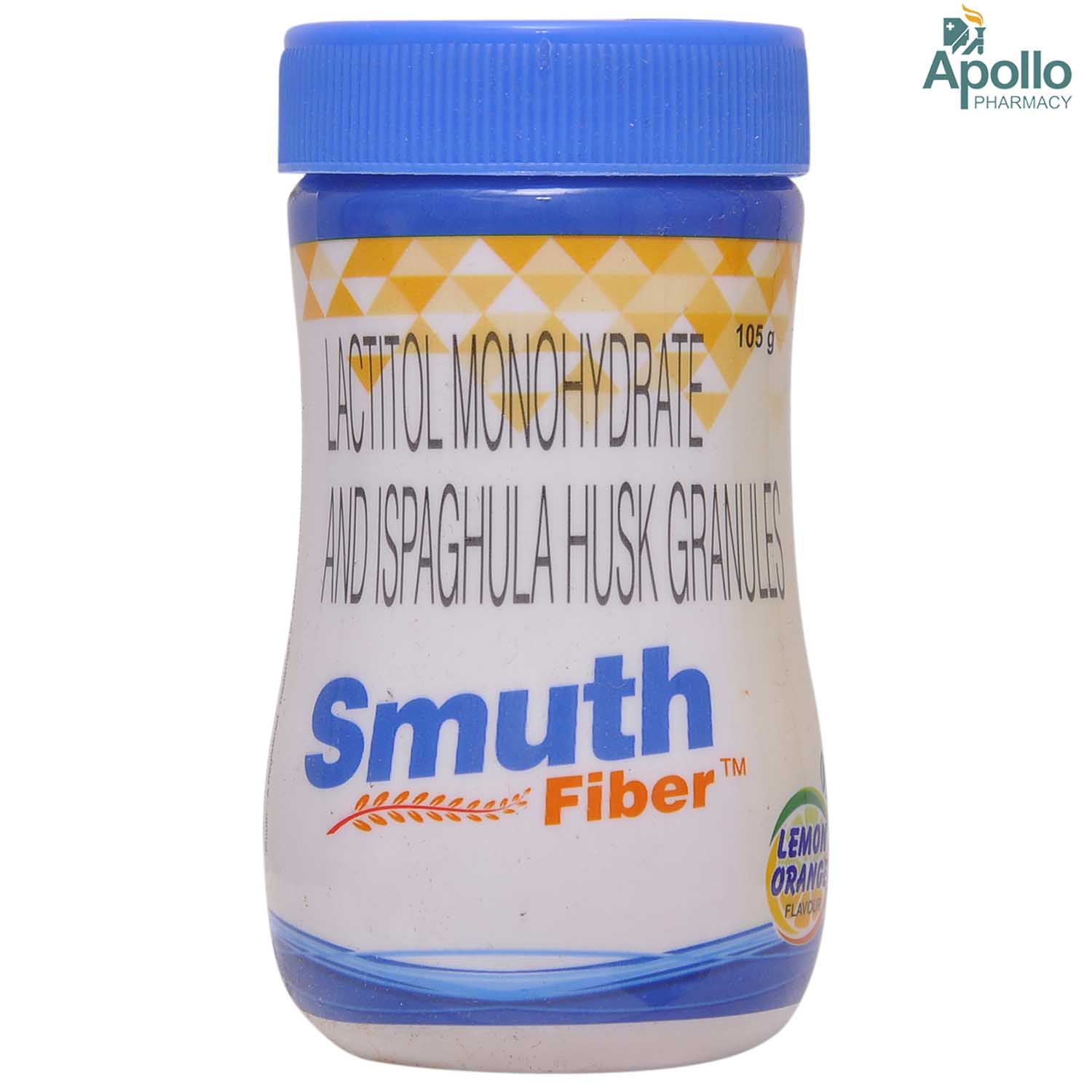 Smuth Fiber Lemon Orange Granules 105 gm, Pack of 1 Granules Smuth Fiber Lemon Orange Granules 105 gm, Pack of 1 Granules