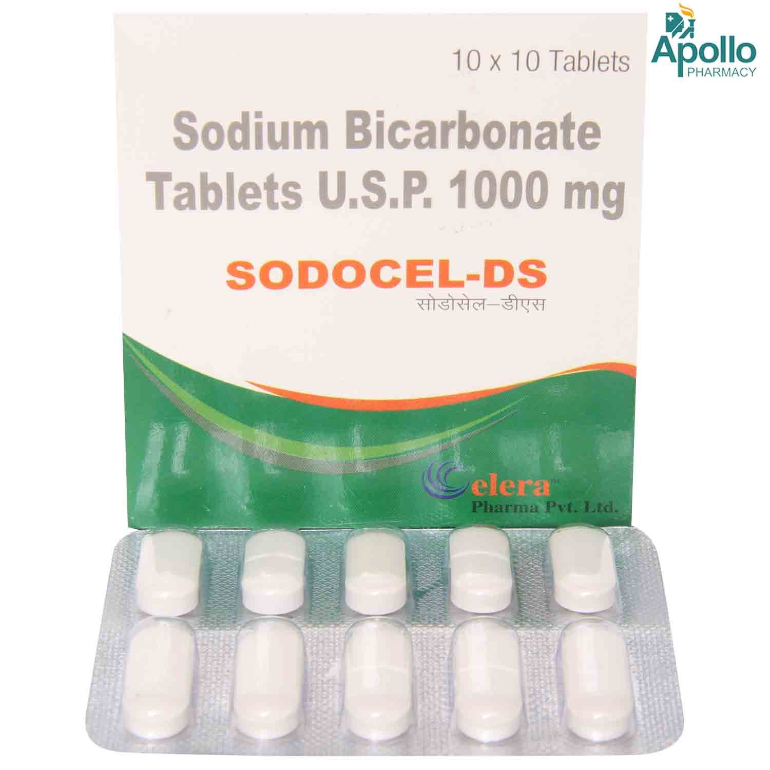 Sodocel DS Tablet 10's, Pack of 10 TABLETS Sodocel DS Tablet 10's, Pack of 10 TABLETS