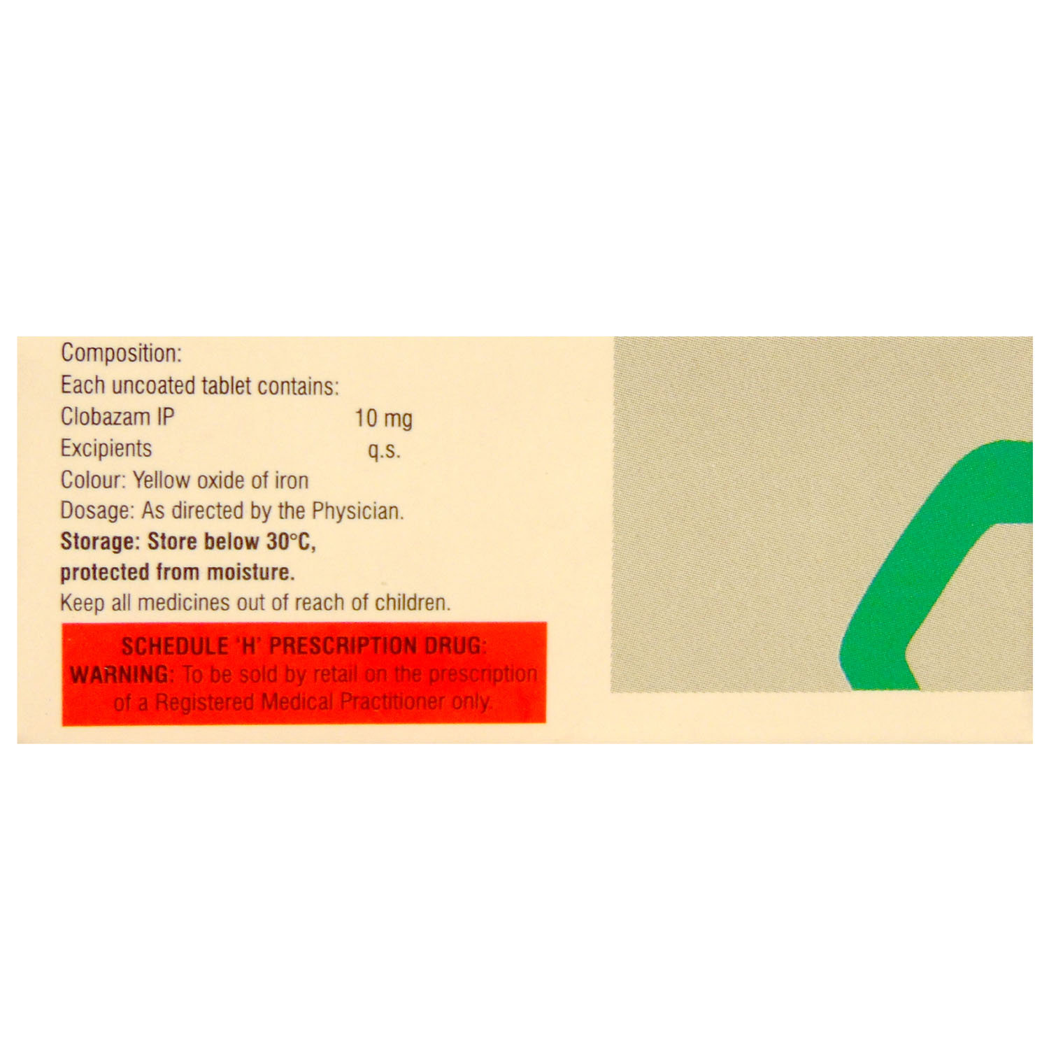 SOLZAM 10MG TABLET, Pack of 10 TABLETS SOLZAM 10MG TABLET, Pack of 10 TABLETS