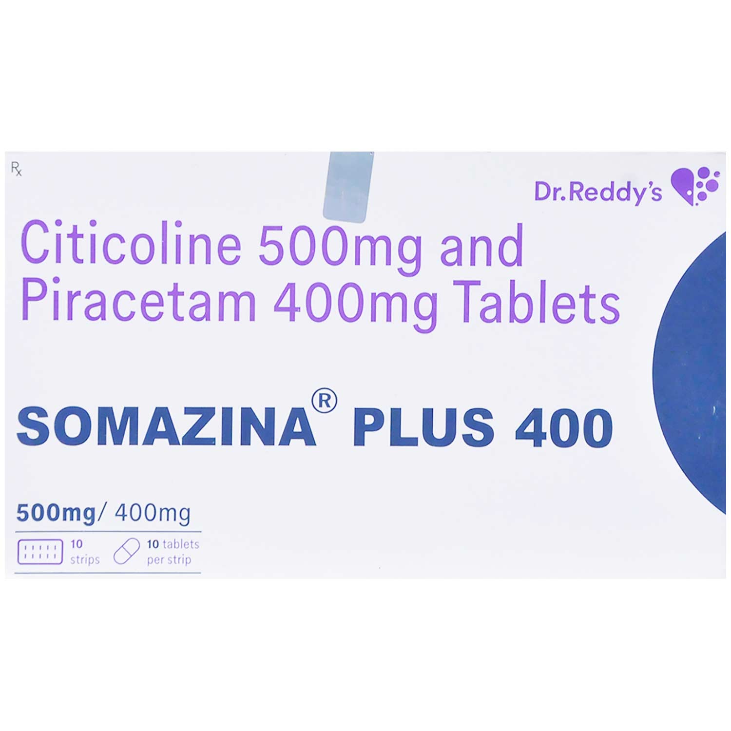 Somazina Plus 400 Tablet 10's, Pack of 10 TABLETS Somazina Plus 400 Tablet 10's, Pack of 10 TABLETS
