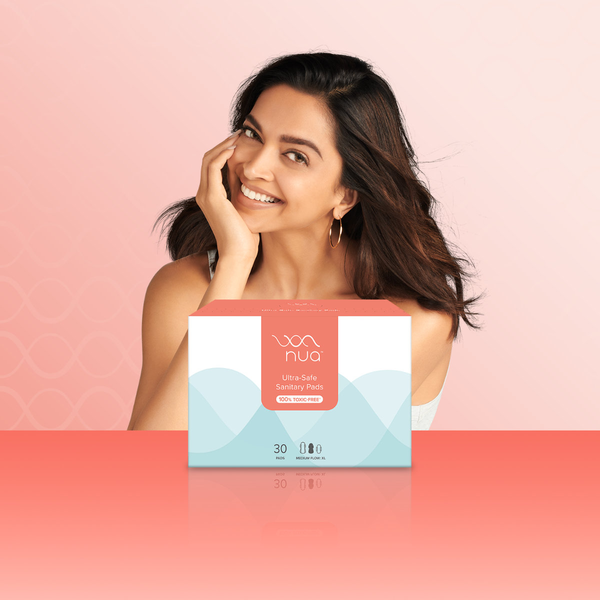 Nua Ultra-Safe Sanitary Pads XL, 30 Count, Pack of 1 Nua Ultra-Safe Sanitary Pads XL, 30 Count, Pack of 1