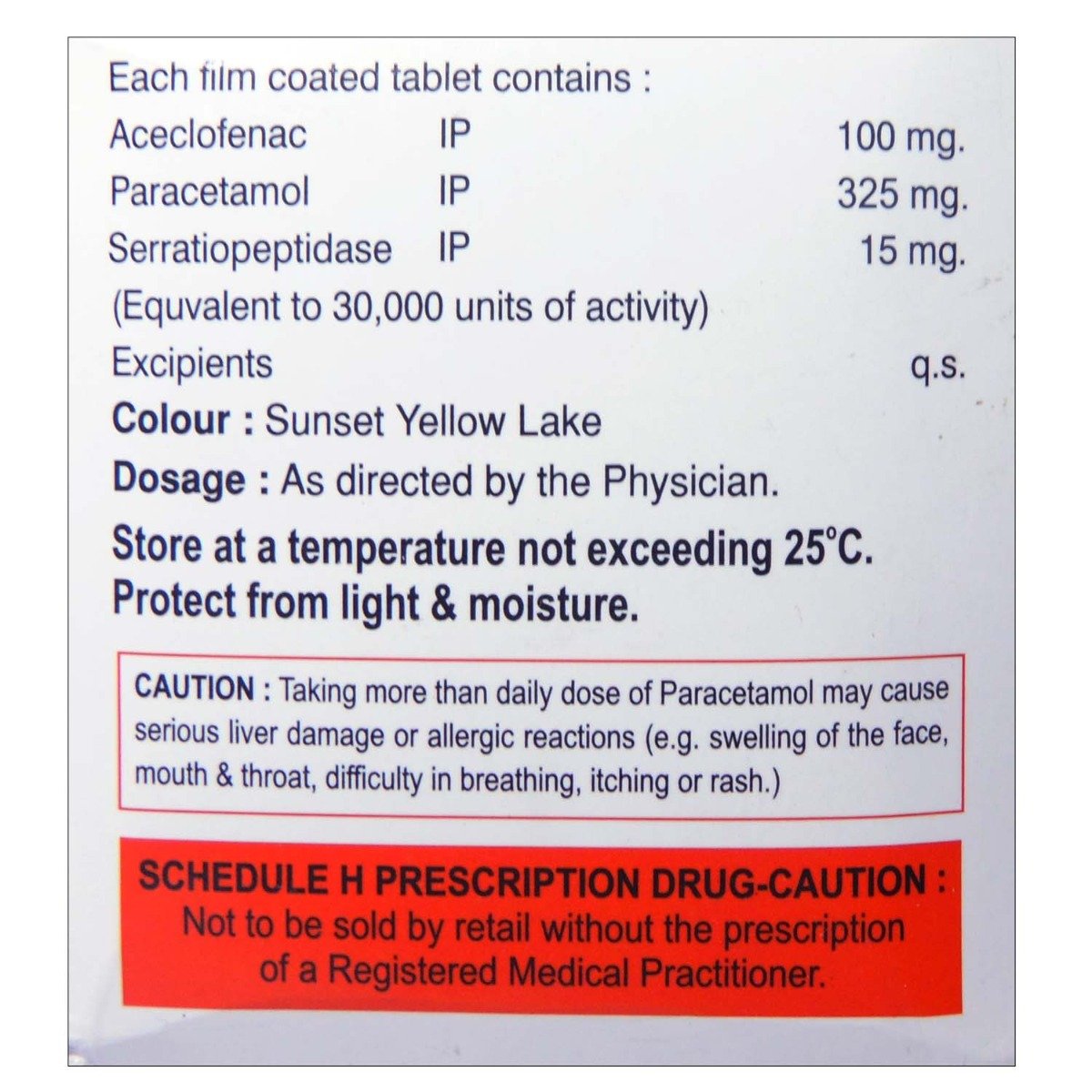 Spade AP Tablet 10's, Pack of 10 TabletS Spade AP Tablet 10's, Pack of 10 TabletS