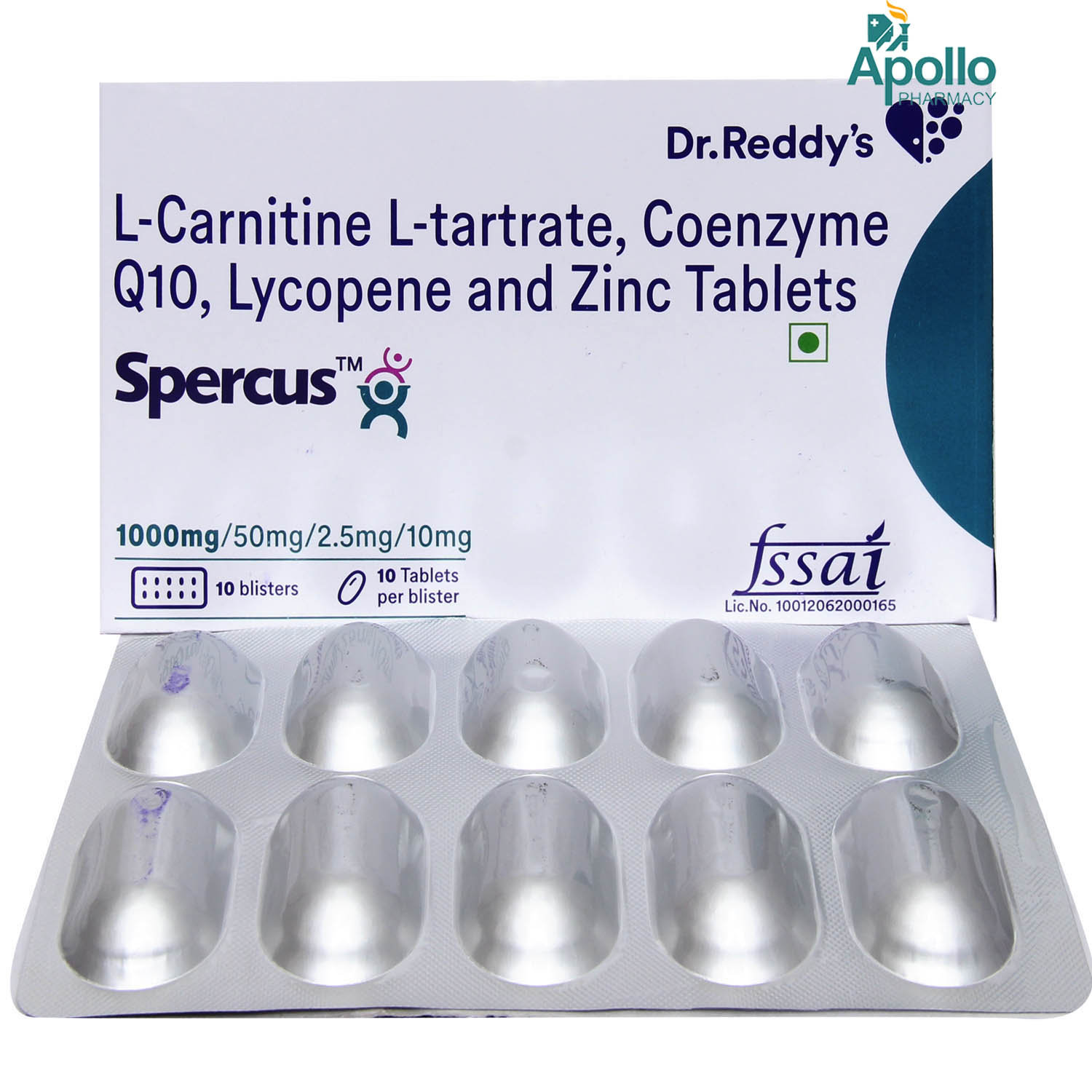 Spercus Tablet 10's, Pack of 10 TABLETS Spercus Tablet 10's, Pack of 10 TABLETS