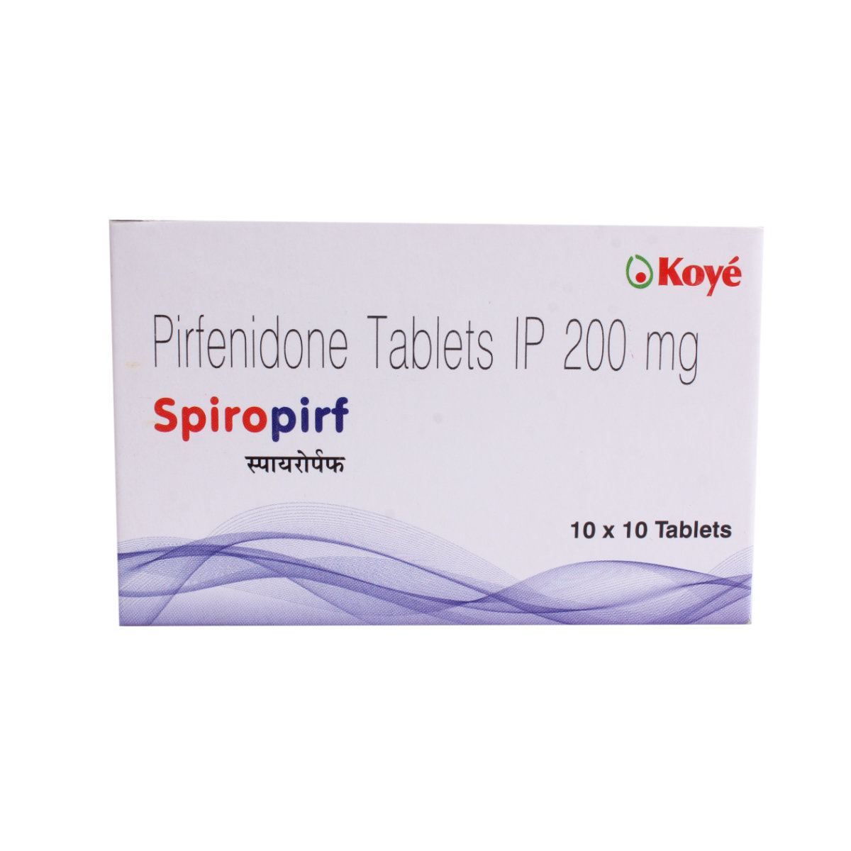 Spiropirf 200mg Tablet 10's, Pack of 10 TabletS Spiropirf 200mg Tablet 10's, Pack of 10 TabletS