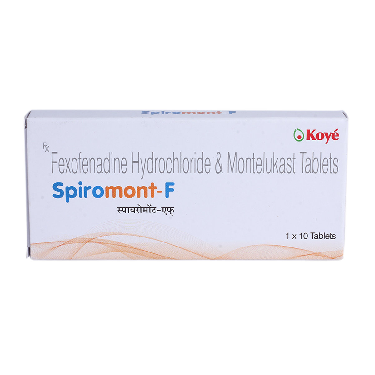 Spiromont-F Tablet 10's, Pack of 10 TABLETS Spiromont-F Tablet 10's, Pack of 10 TABLETS
