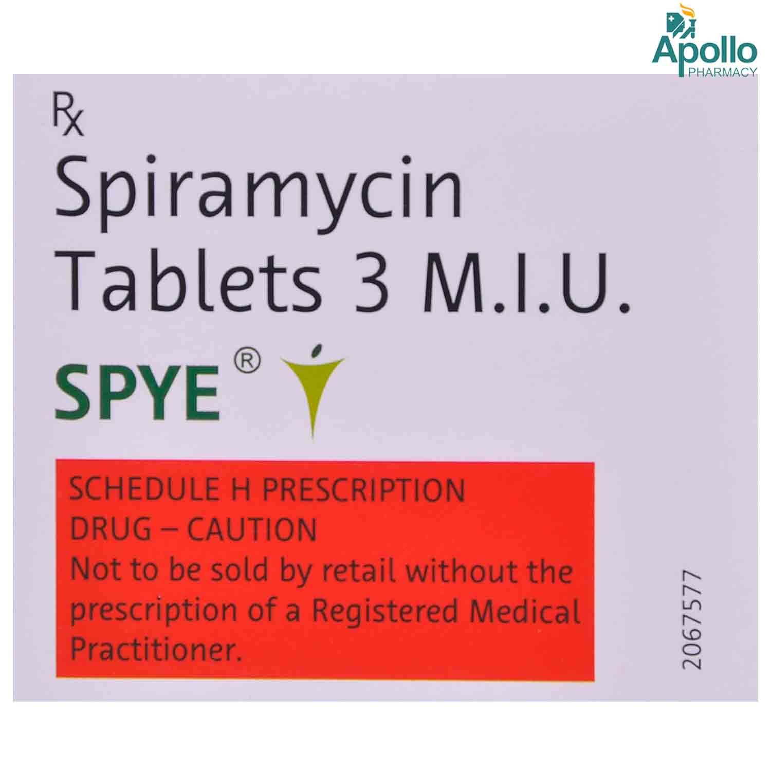 Spye Tablet 10's, Pack of 10 TABLETS Spye Tablet 10's, Pack of 10 TABLETS