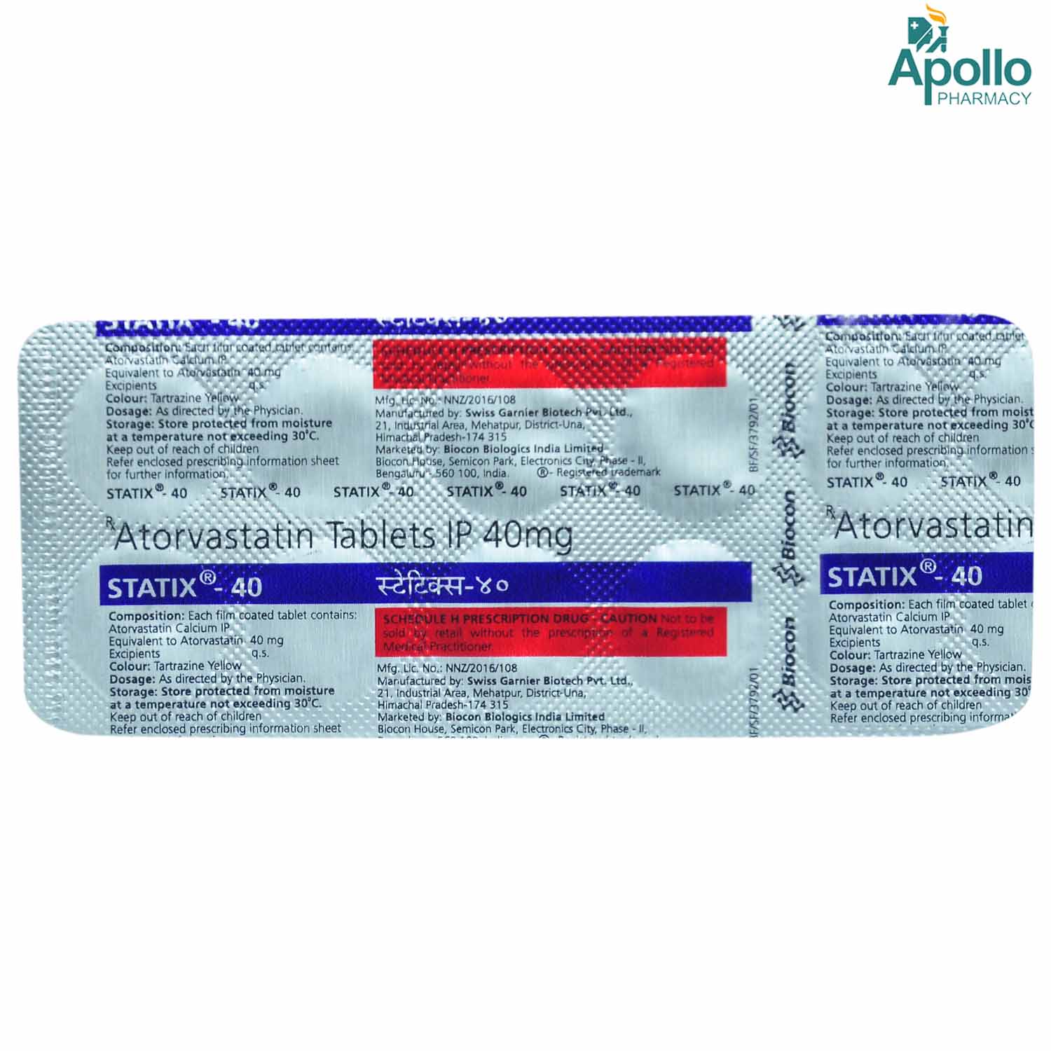 Statix-40 Tablet 10's, Pack of 10 TABLETS Statix-40 Tablet 10's, Pack of 10 TABLETS