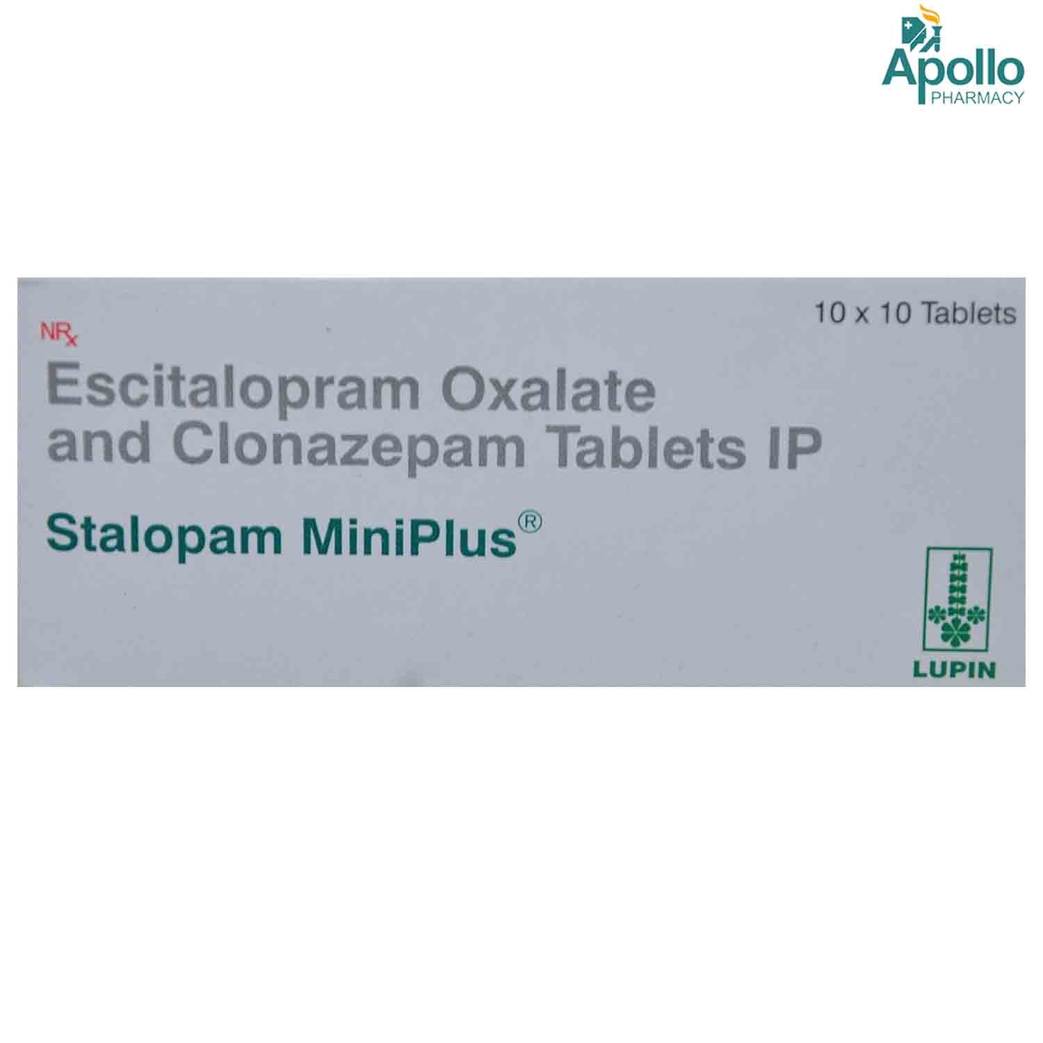 STALOPAM MINI PLUS TABLET, Pack of 10 TABLETS STALOPAM MINI PLUS TABLET, Pack of 10 TABLETS