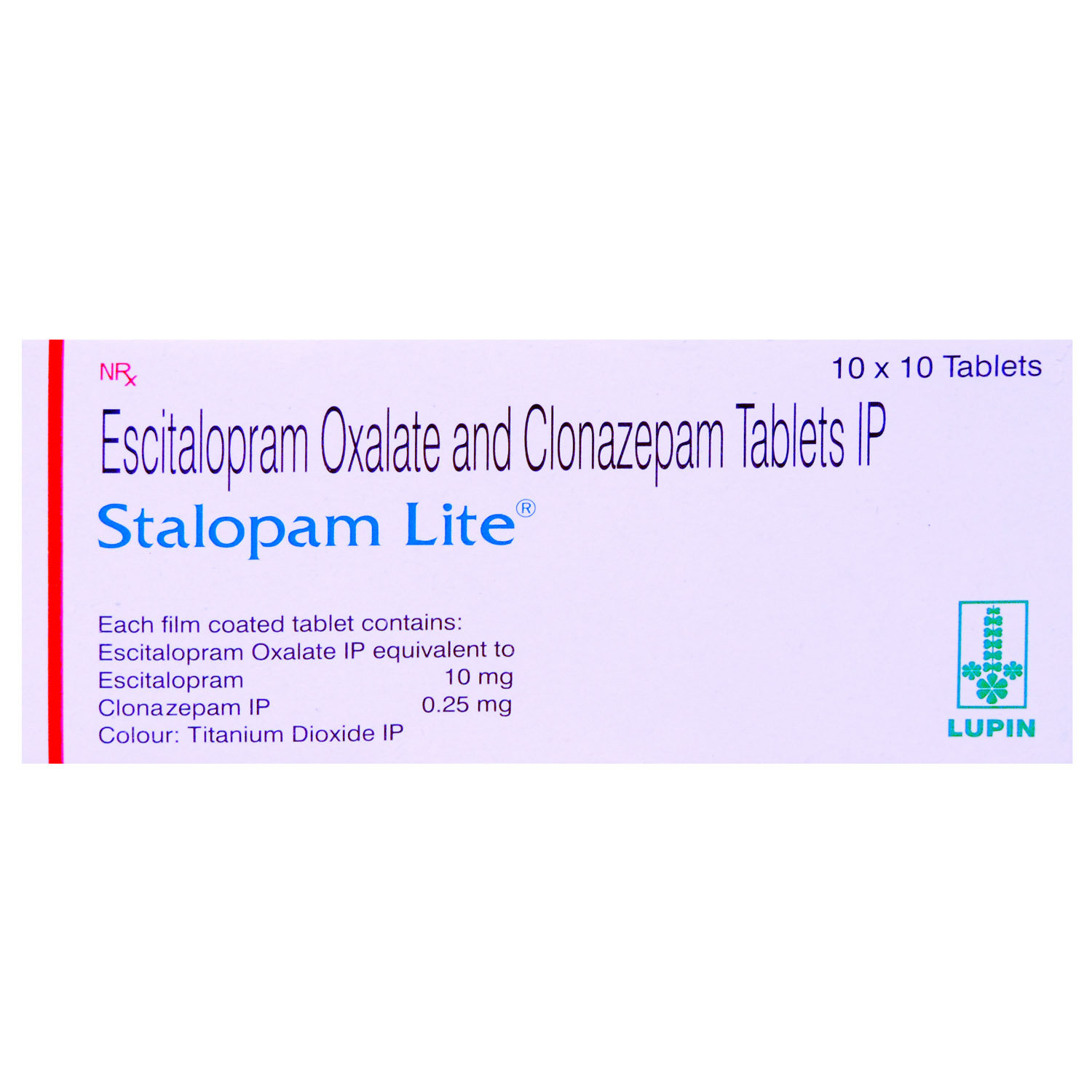 Stalopam Lite Tablet 10's, Pack of 10 TabletS Stalopam Lite Tablet 10's, Pack of 10 TabletS