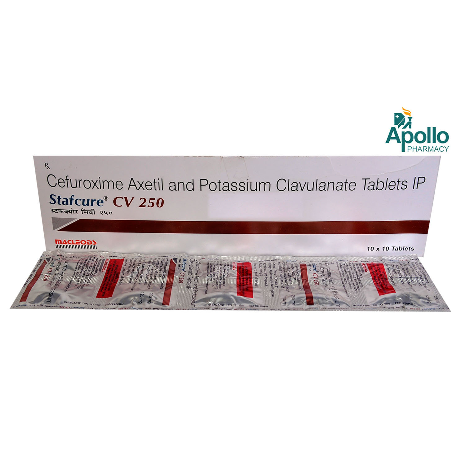 Stafcure CV 250 Tablet 10's, Pack of 10 TABLETS Stafcure CV 250 Tablet 10's, Pack of 10 TABLETS