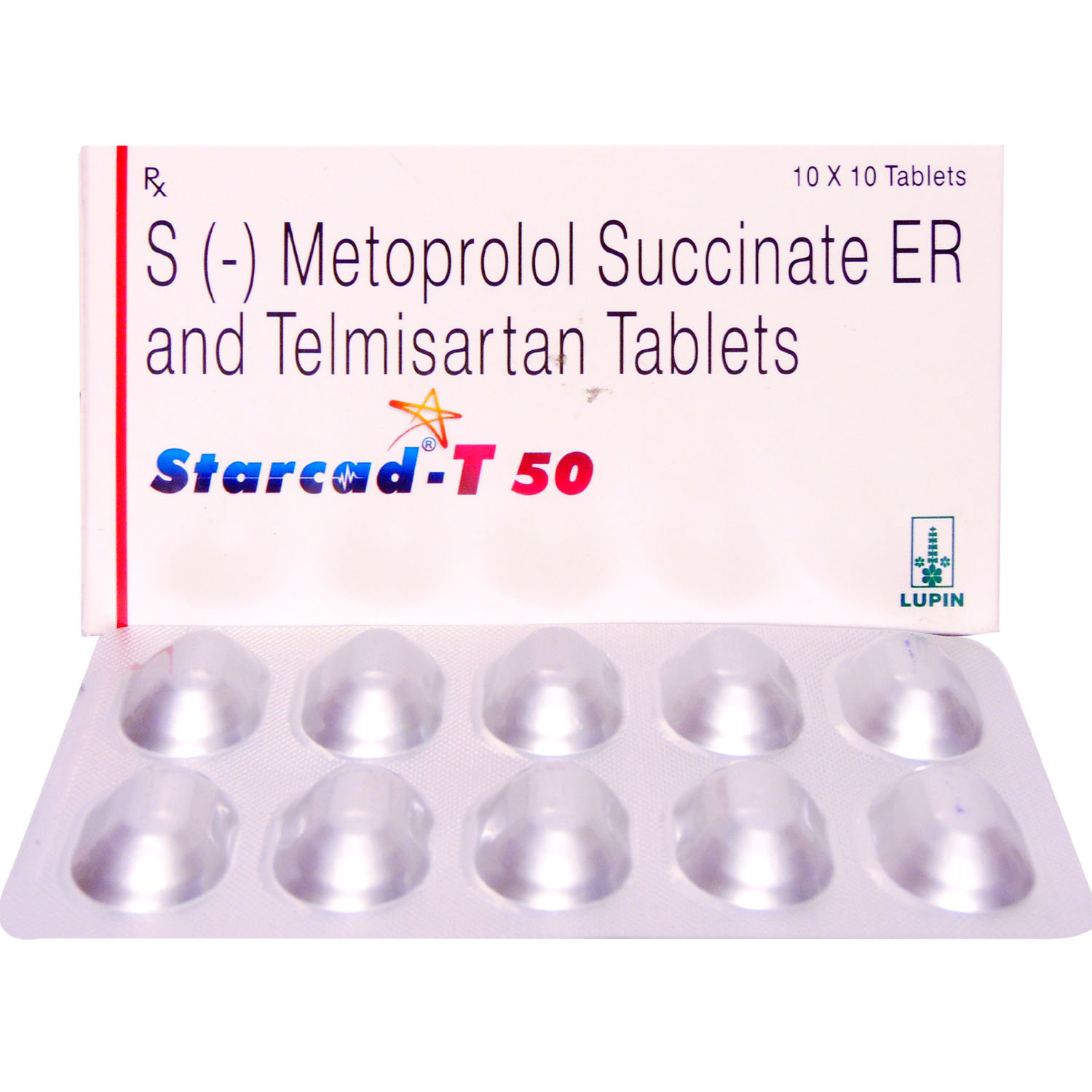 Starcad-T 50 Tablet 10's, Pack of 10 TabletS Starcad-T 50 Tablet 10's, Pack of 10 TabletS