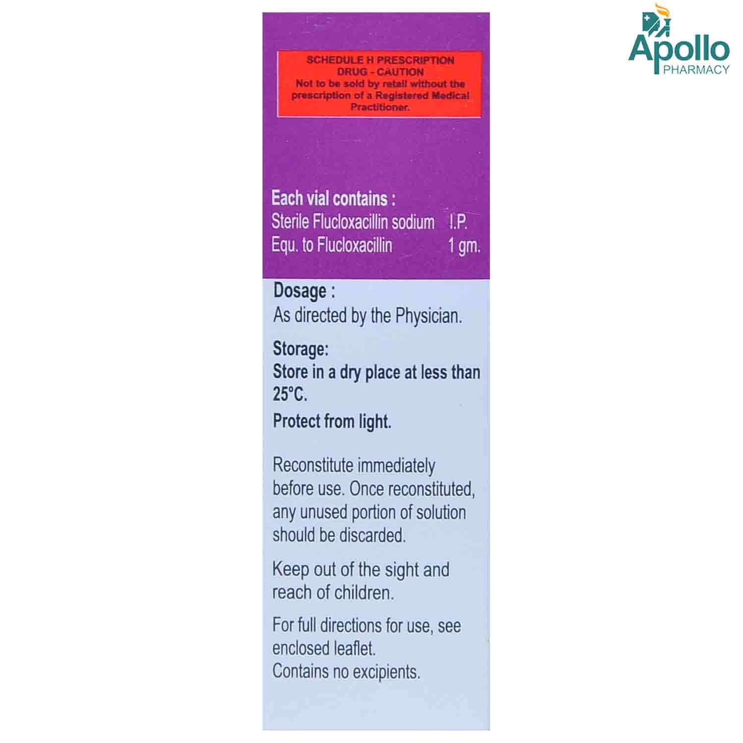 Staphonex 1 gm Injection 1's, Pack of 1 Injection Staphonex 1 gm Injection 1's, Pack of 1 Injection