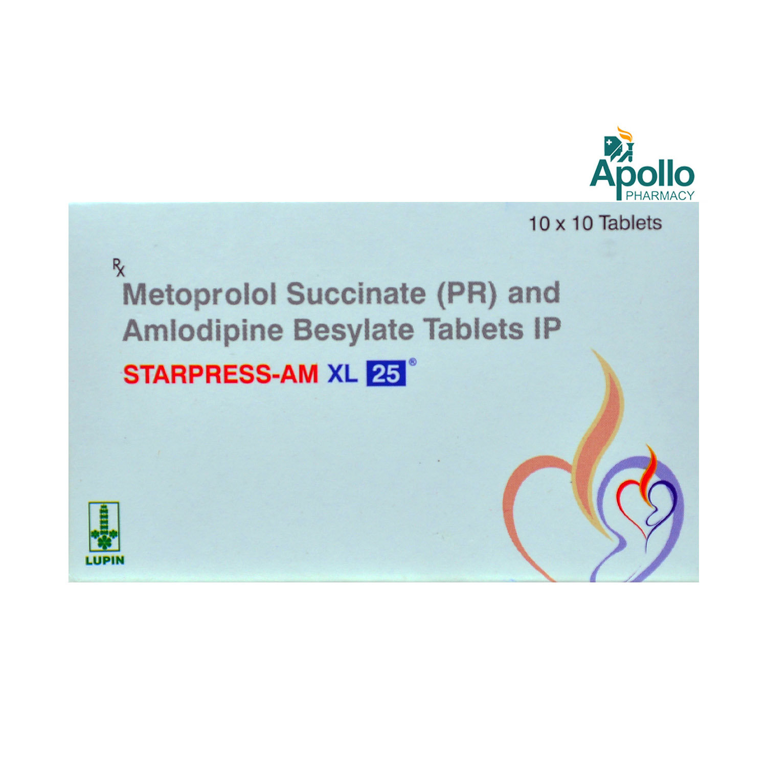 Starpress-AM XL 25 Tablet 10's, Pack of 10 TabletS Starpress-AM XL 25 Tablet 10's, Pack of 10 TabletS