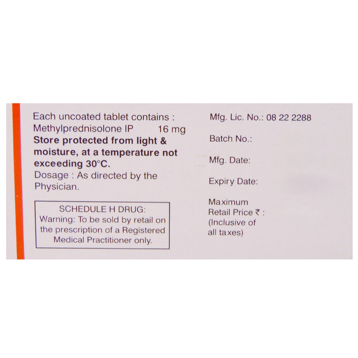 Sterio-16 Tablet 10's, Pack of 10 TABLETS Sterio-16 Tablet 10's, Pack of 10 TABLETS