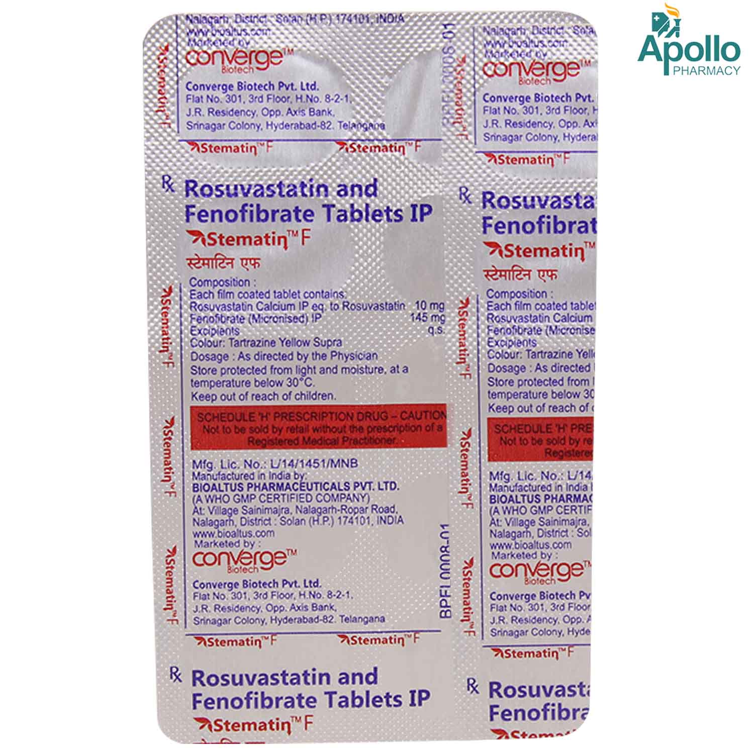 Stematin F Tablet 10's, Pack of 10 Stematin F Tablet 10's, Pack of 10