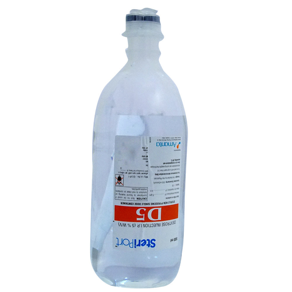 Steriport 5% Dex 500Ml, Pack of 1 Injection Steriport 5% Dex 500Ml, Pack of 1 Injection