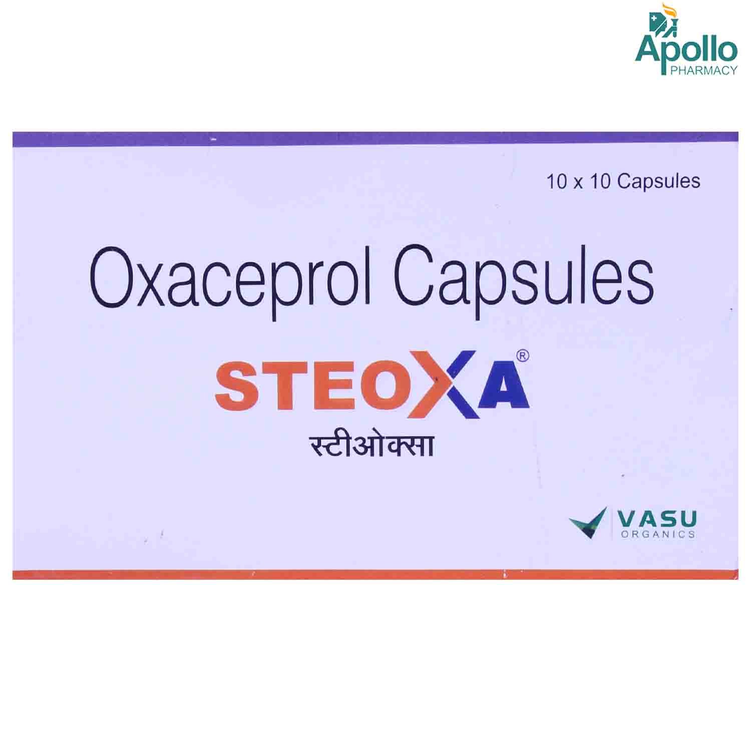Steoxa Capsule 10's, Pack of 10 TABLETS Steoxa Capsule 10's, Pack of 10 TABLETS