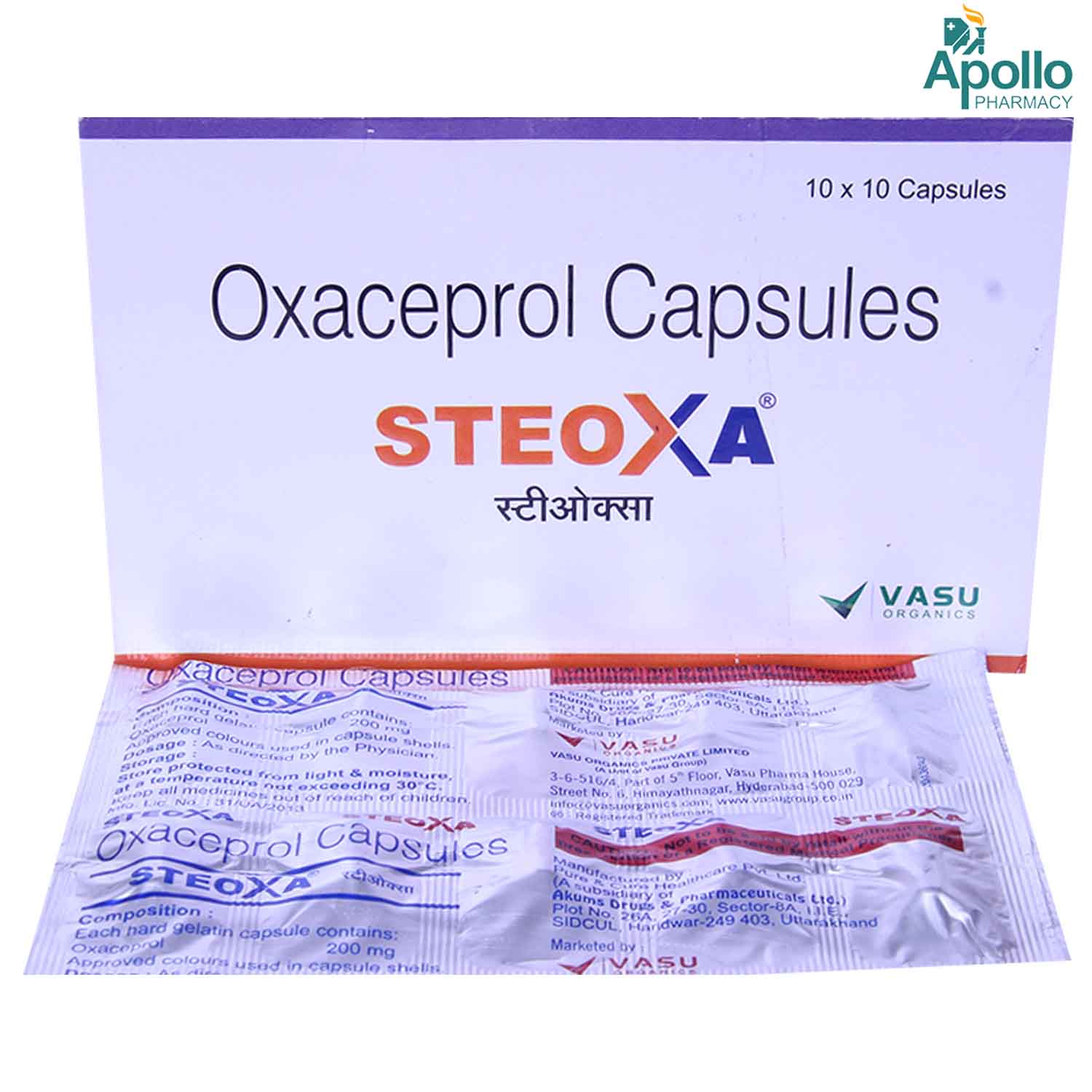 Steoxa Capsule 10's, Pack of 10 TABLETS Steoxa Capsule 10's, Pack of 10 TABLETS