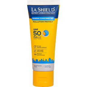 La Shield Expert Urban Protect SPF 50 PA+++ Sunscreen Gel, 50 gm, Pack of 1 La Shield Expert Urban Protect SPF 50 PA+++ Sunscreen Gel, 50 gm, Pack of 1