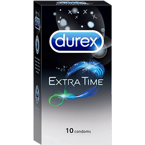 Durex Extra Time Condoms, 10 Count, Pack of 1 Durex Extra Time Condoms, 10 Count, Pack of 1