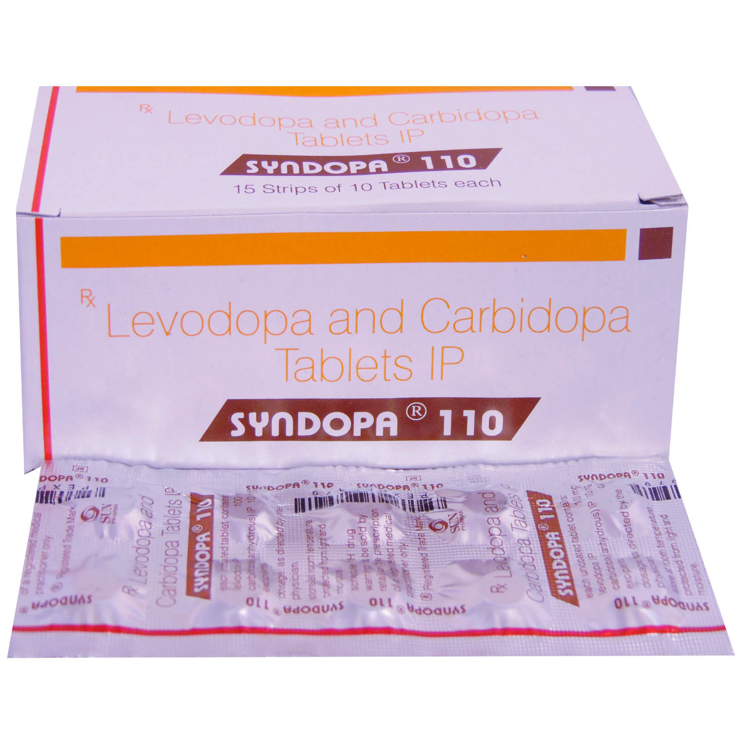 Syndopa 110 Tablet 10's, Pack of 10 TABLETS Syndopa 110 Tablet 10's, Pack of 10 TABLETS