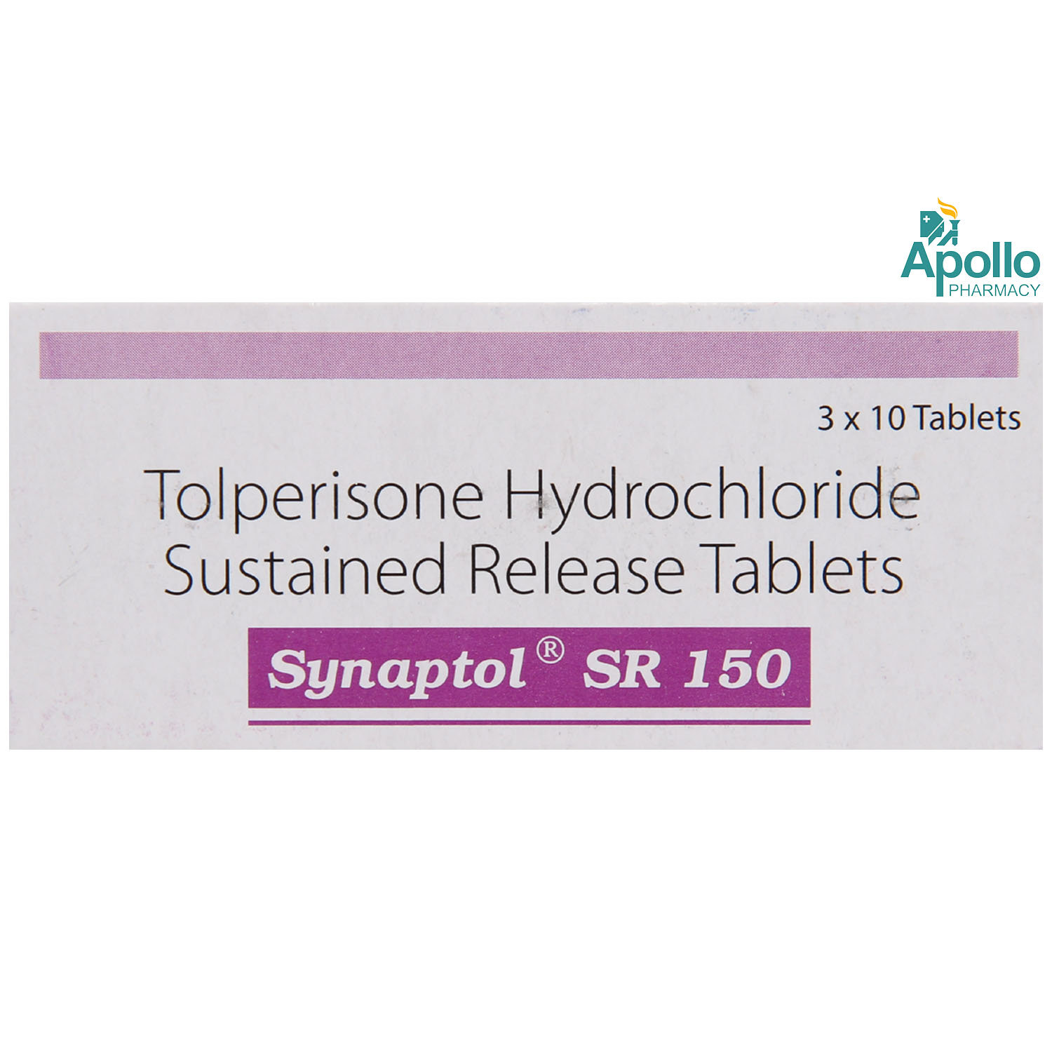 Synaptol SR 150 Tablet 10's, Pack of 10 TABLETS Synaptol SR 150 Tablet 10's, Pack of 10 TABLETS