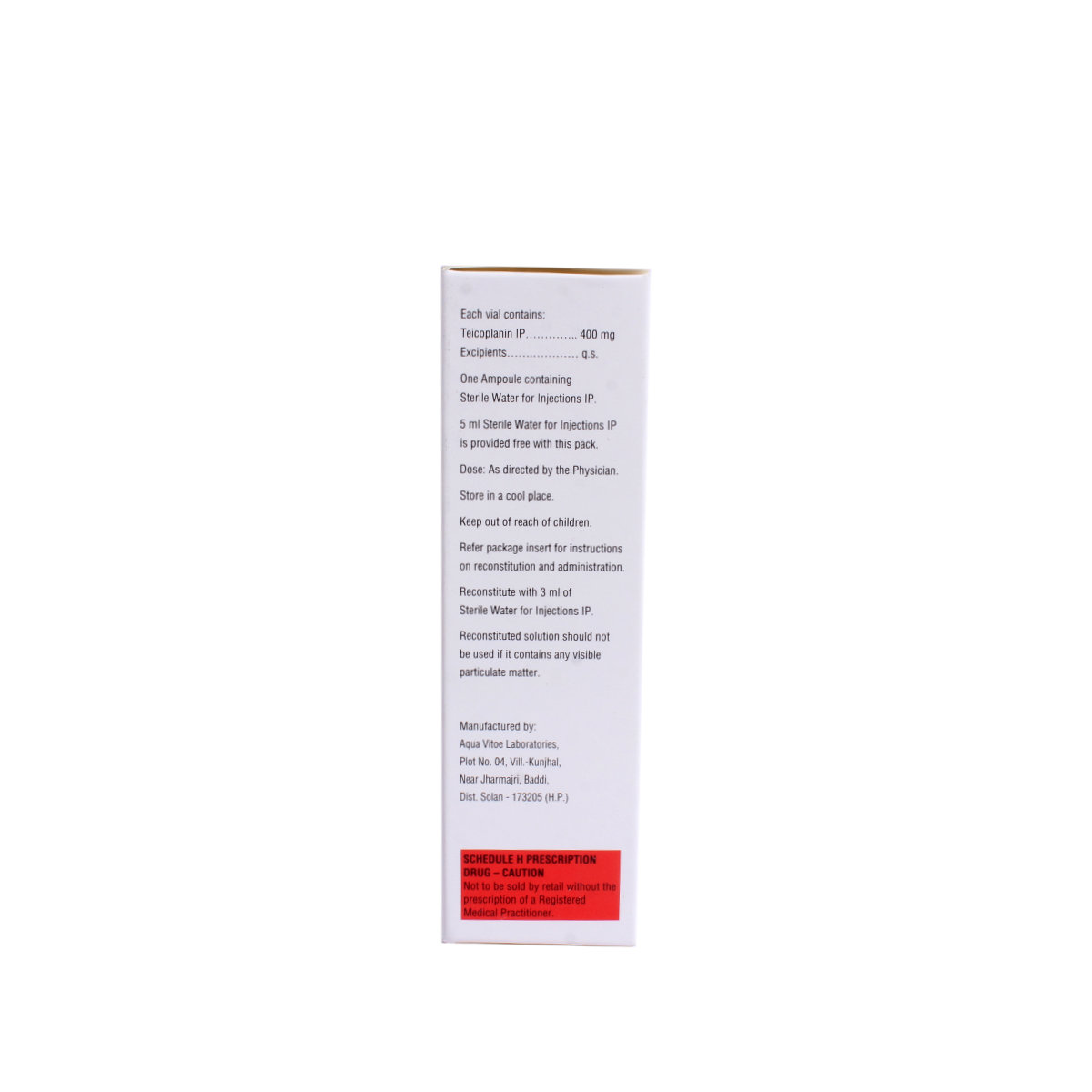 Tarpos 400mg Injection 1's, Pack of 1 INJECTION Tarpos 400mg Injection 1's, Pack of 1 INJECTION