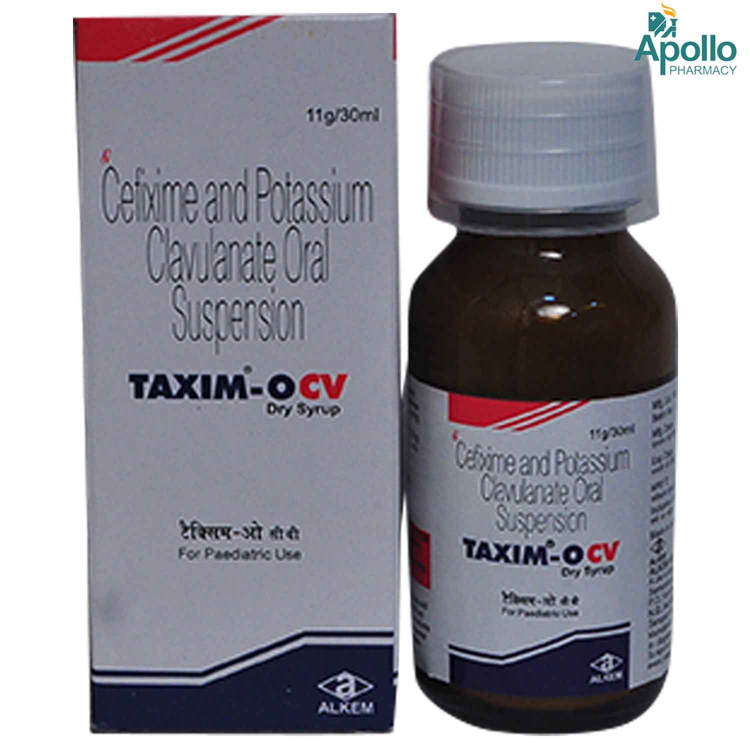 Taxim O CV Dry Syrup 30 ml, Pack of 1 Syrup Taxim O CV Dry Syrup 30 ml, Pack of 1 Syrup