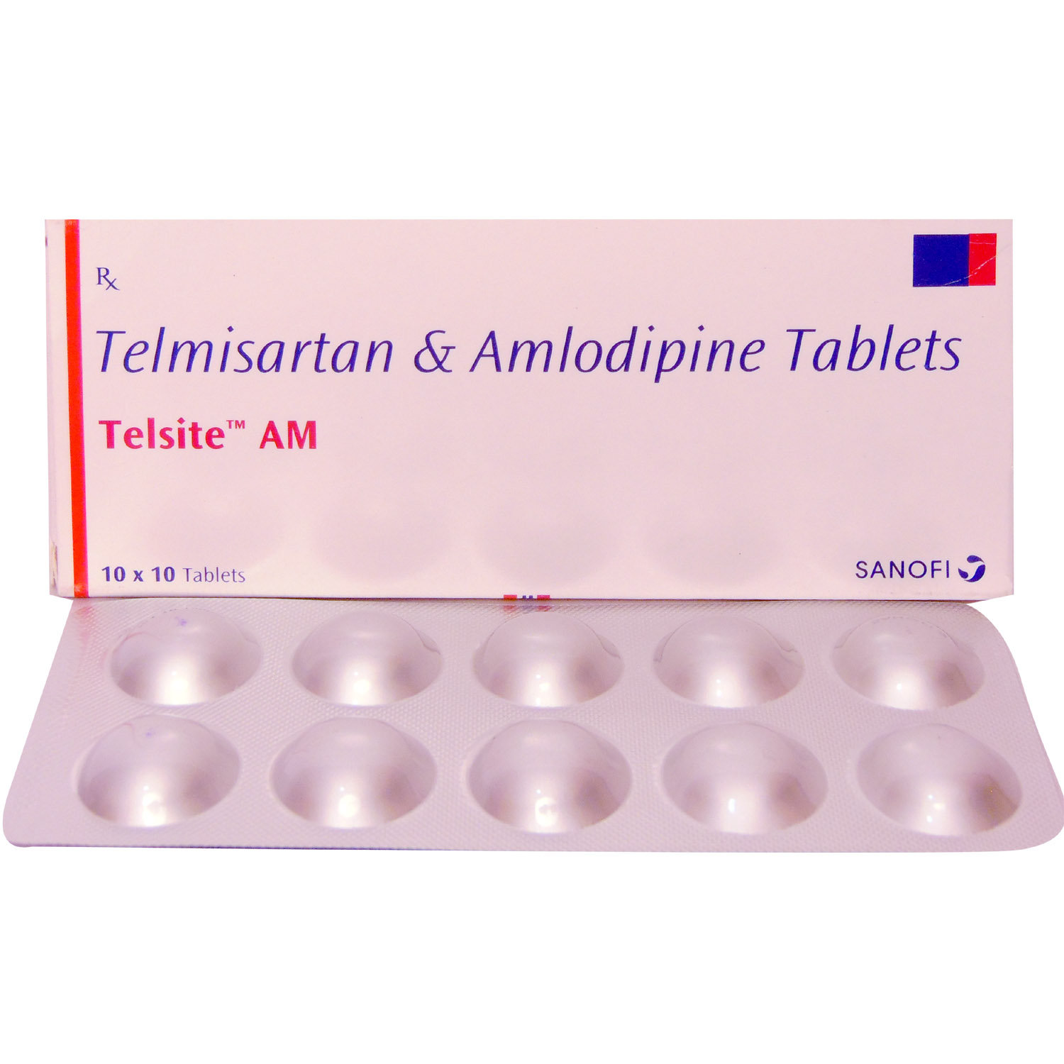 Telsite AM Tablet 10's, Pack of 10 Telsite AM Tablet 10's, Pack of 10