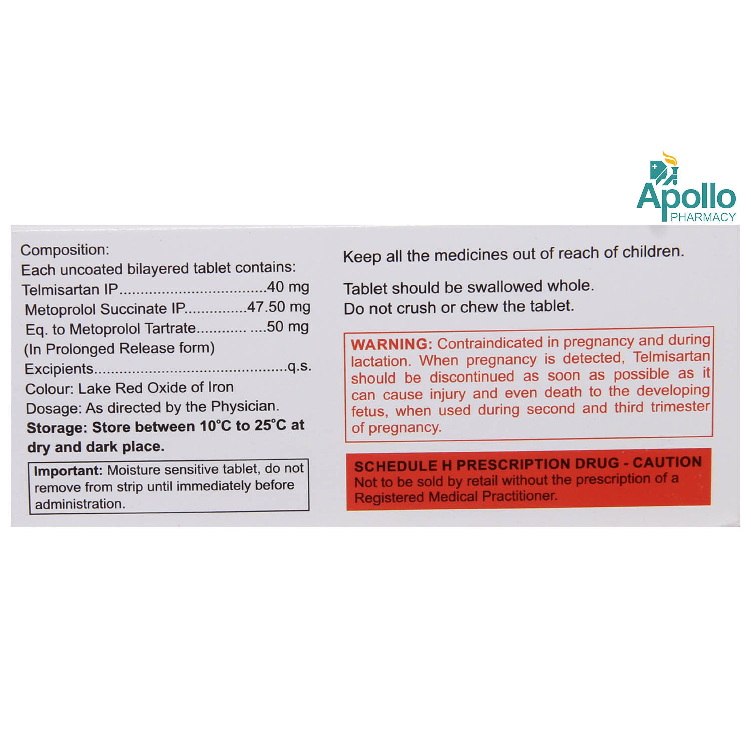 Telcad M 50 Tablet 10's, Pack of 10 Telcad M 50 Tablet 10's, Pack of 10