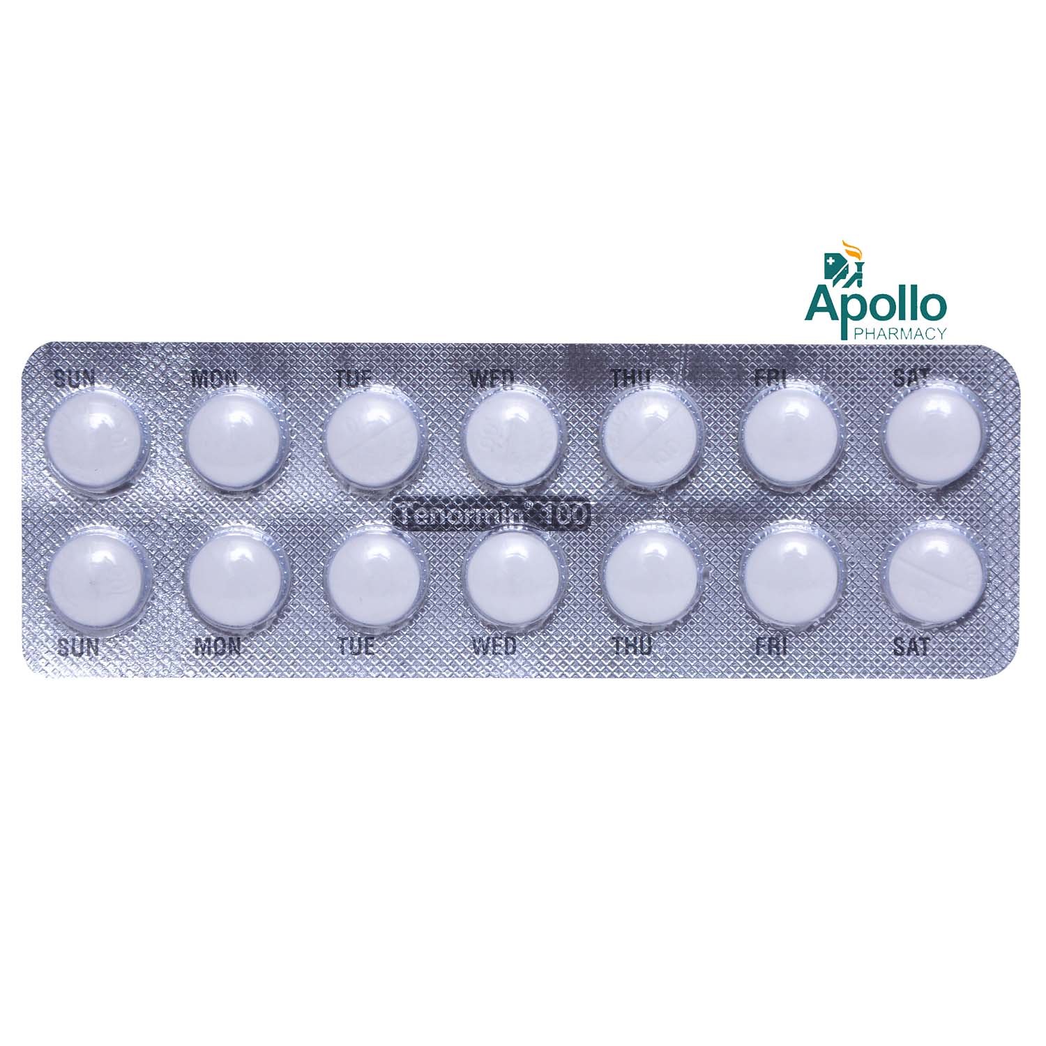 Tenormin 100 Tablet 14's, Pack of 14 TABLETS Tenormin 100 Tablet 14's, Pack of 14 TABLETS