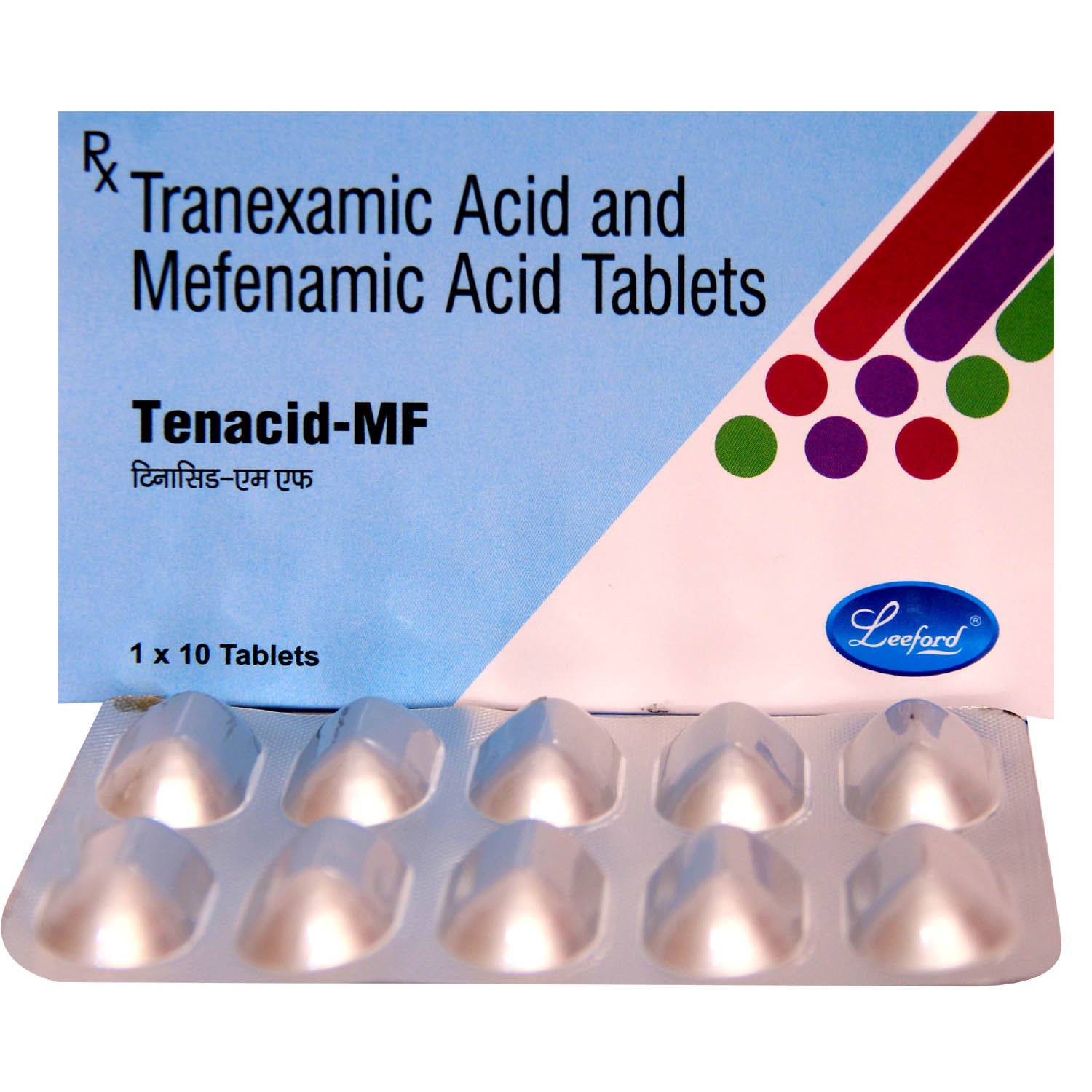 Tenacid-MF Tablet 10's, Pack of 10 Tenacid-MF Tablet 10's, Pack of 10